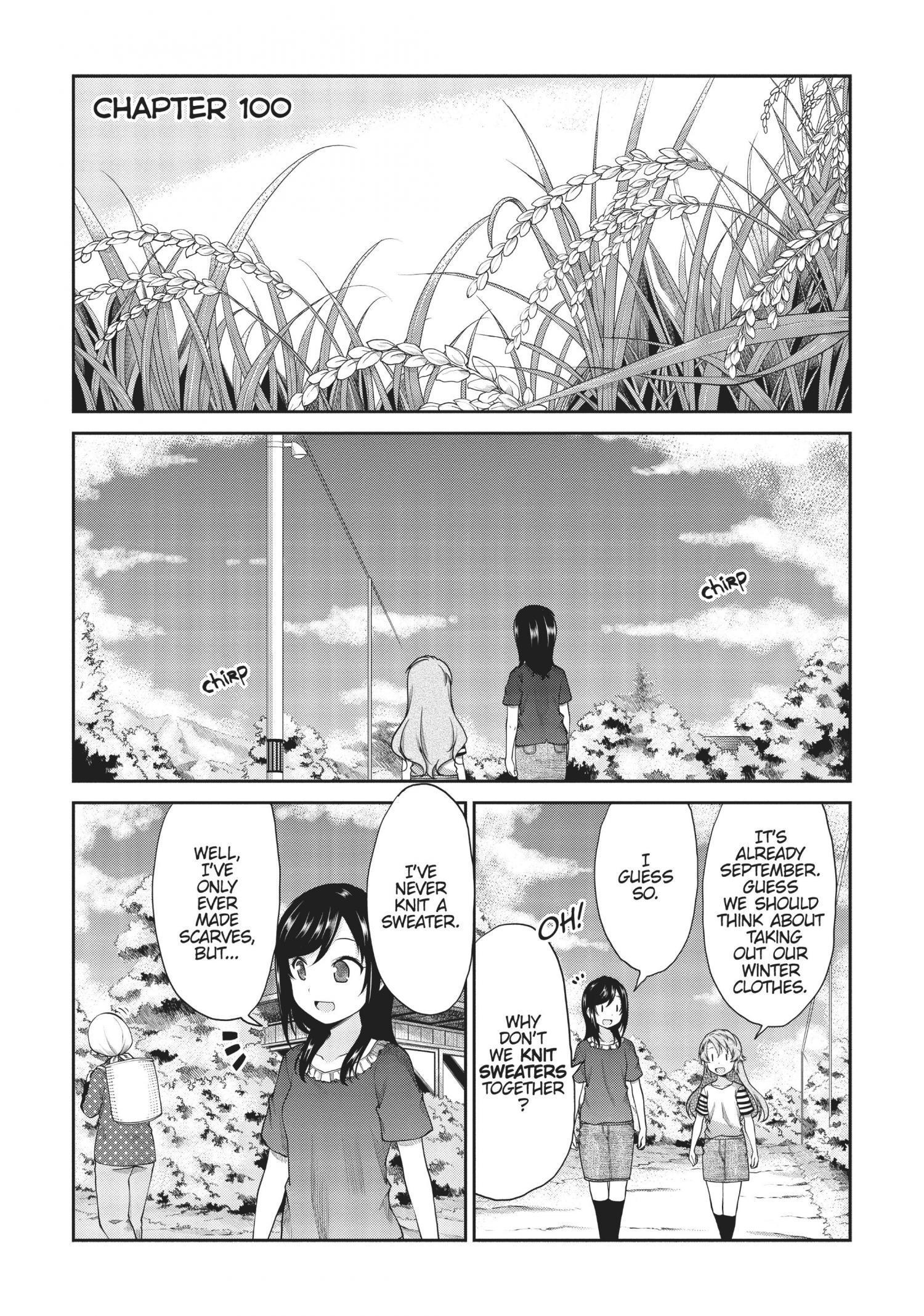 Non Non Biyori - Chapter 100