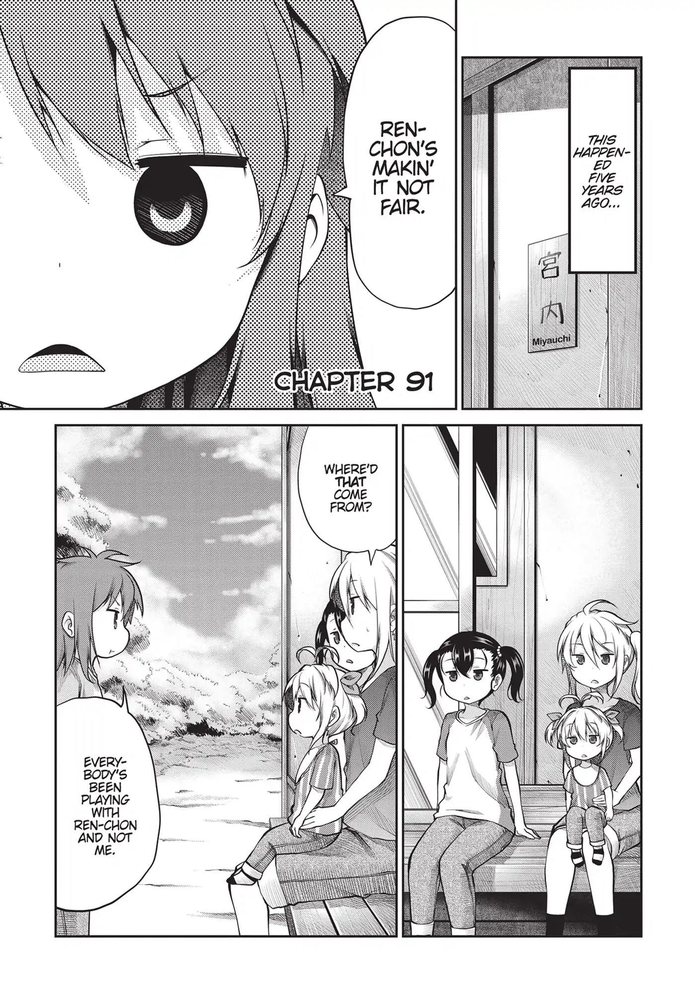 Non Non Biyori - Chapter 91