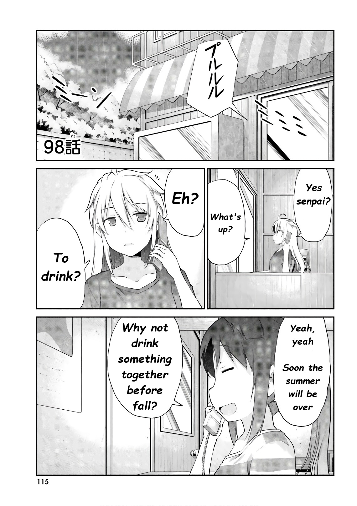 Non Non Biyori - Vol.13 Chapter 98