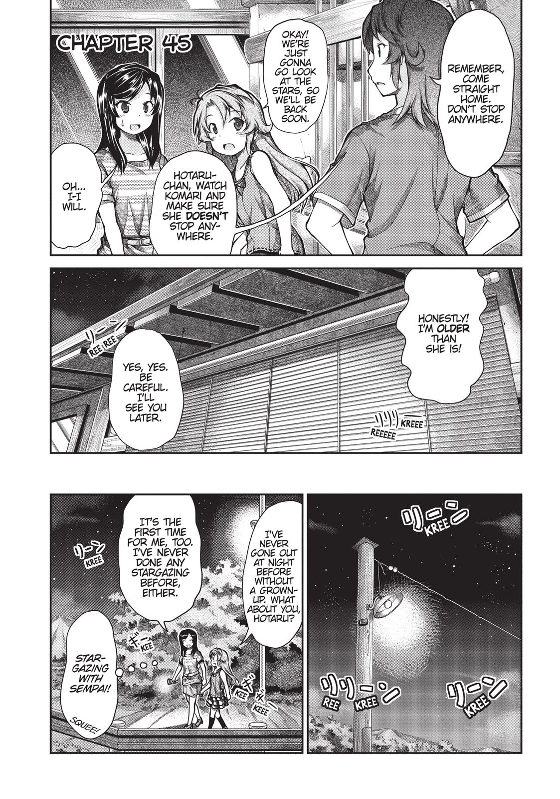 Non Non Biyori - Chapter 45