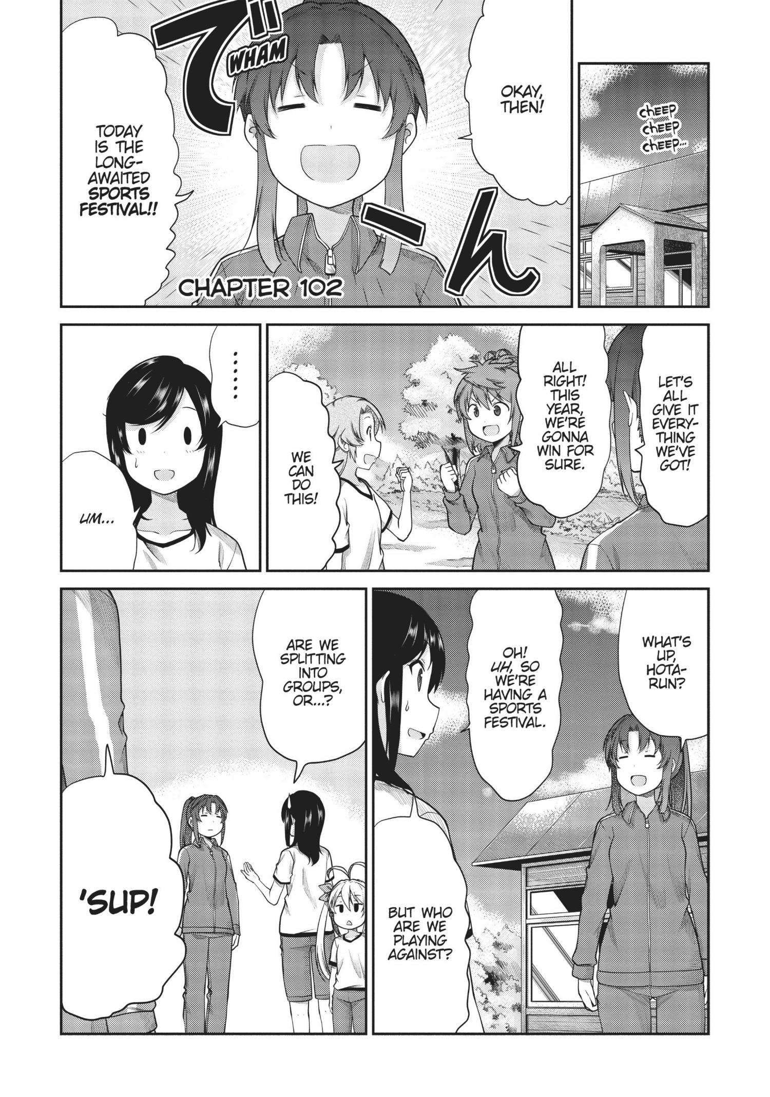 Non Non Biyori - Chapter 102