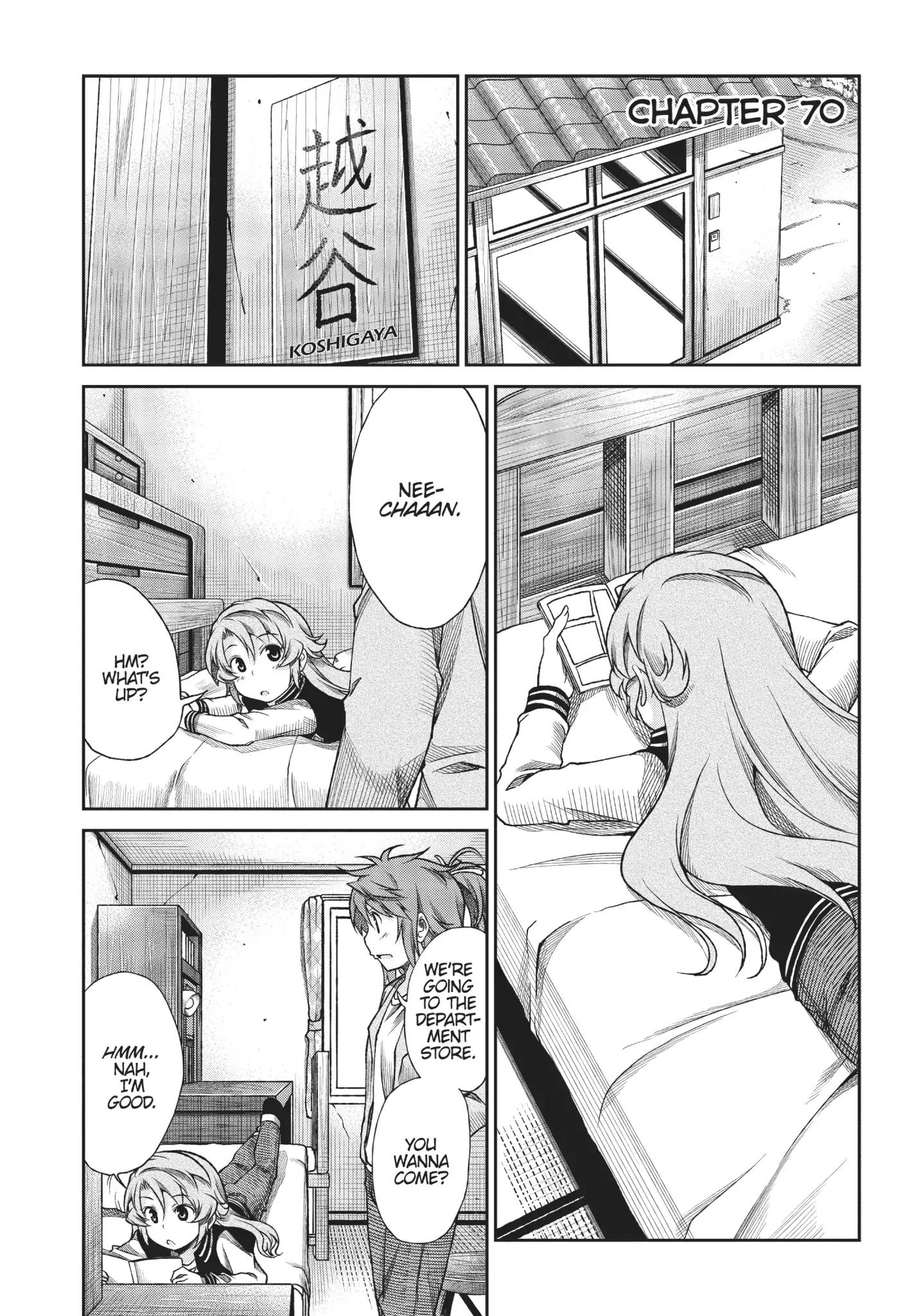 Non Non Biyori - Chapter 70