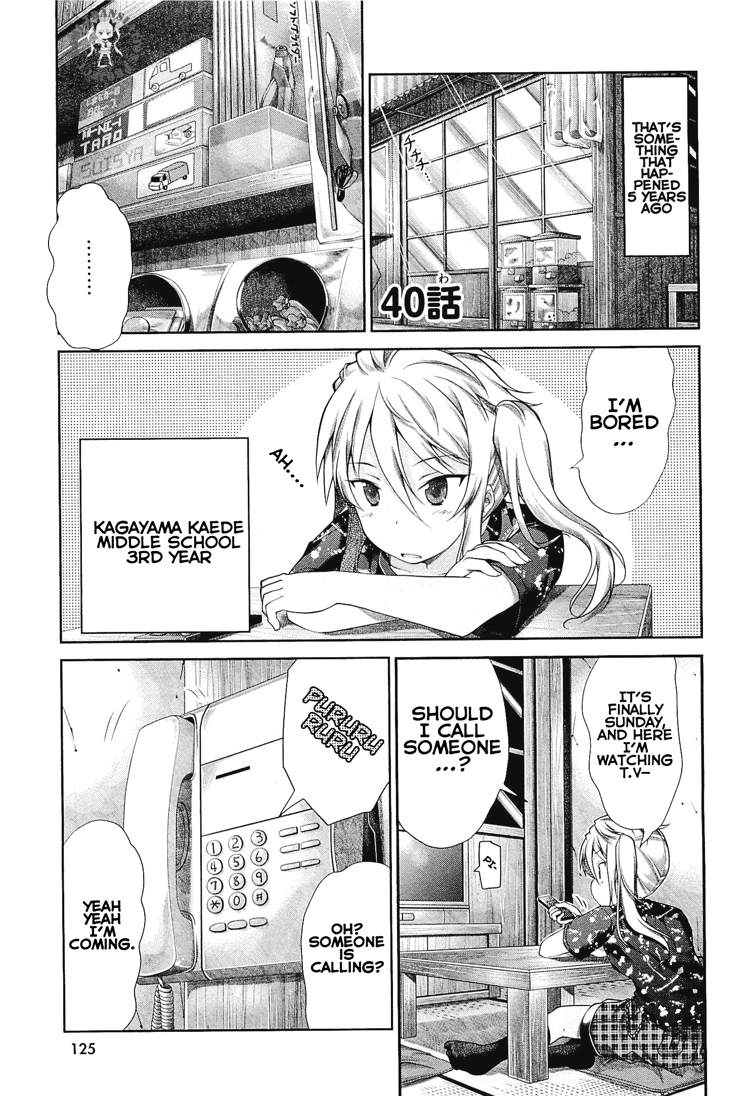 Non Non Biyori - Vol.5 Chapter 40 : Topic 40