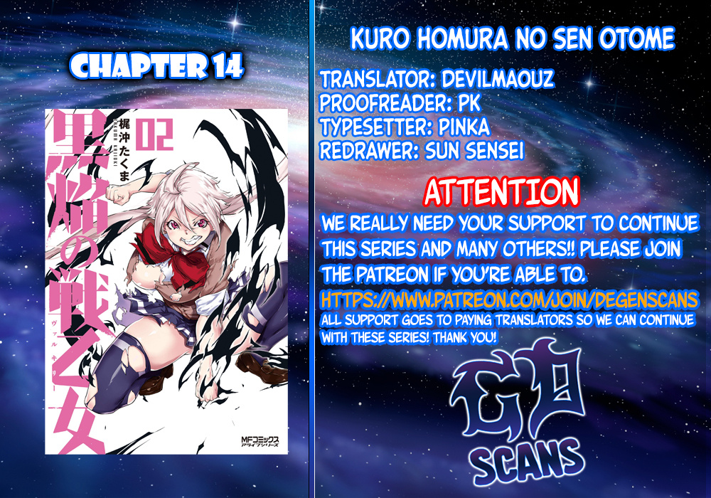 Kuro Homura No Sen Otome - Chapter 14: Flame Party's Rage