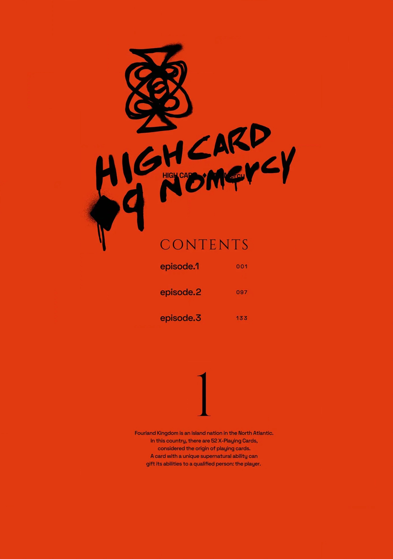 High Card -♢9 No Mercy - Vol.1 Chapter 1: Episode.1