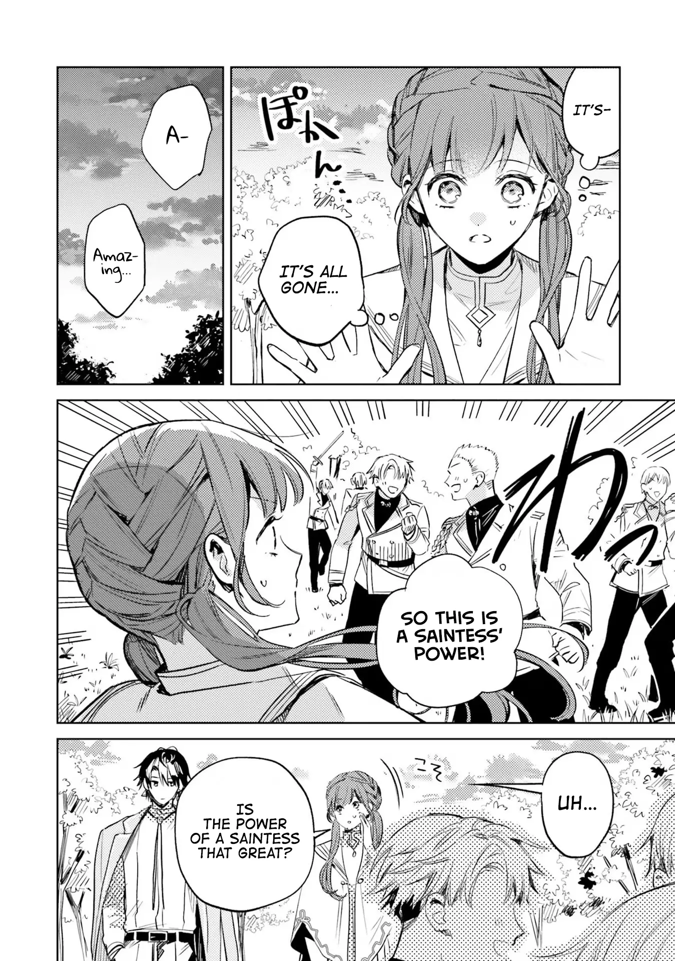 Isekai De Ane Ni Namae Wo Ubawaremashita - Vol.2 Chapter 9: Saintess' Power