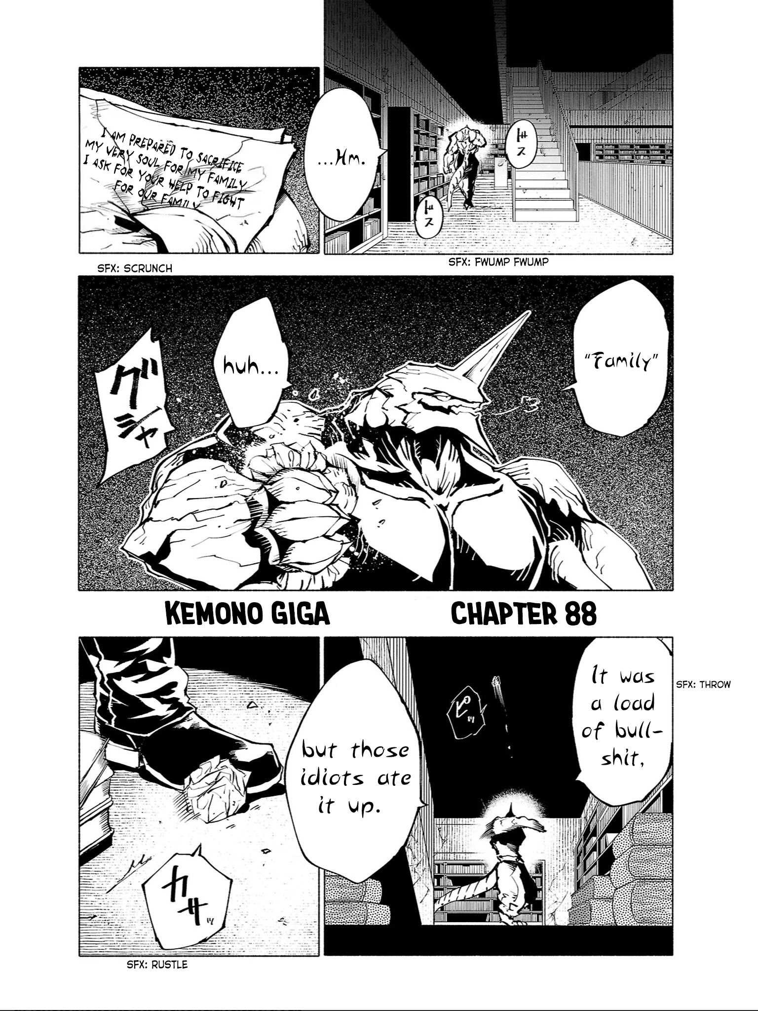 Kemono Giga - Chapter 88: My Struggle