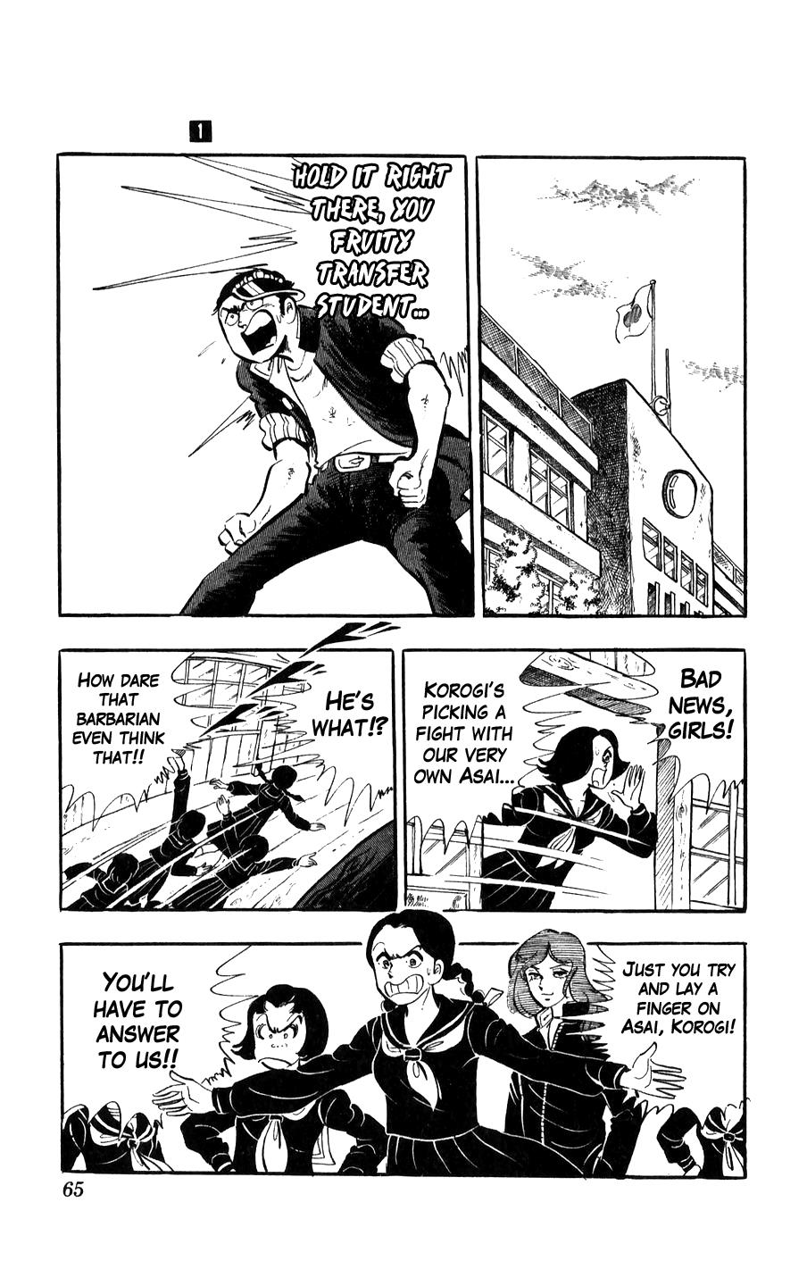 Ginjiro The Tough Kid - Vol.1 Chapter 2: What's Up With Girls?