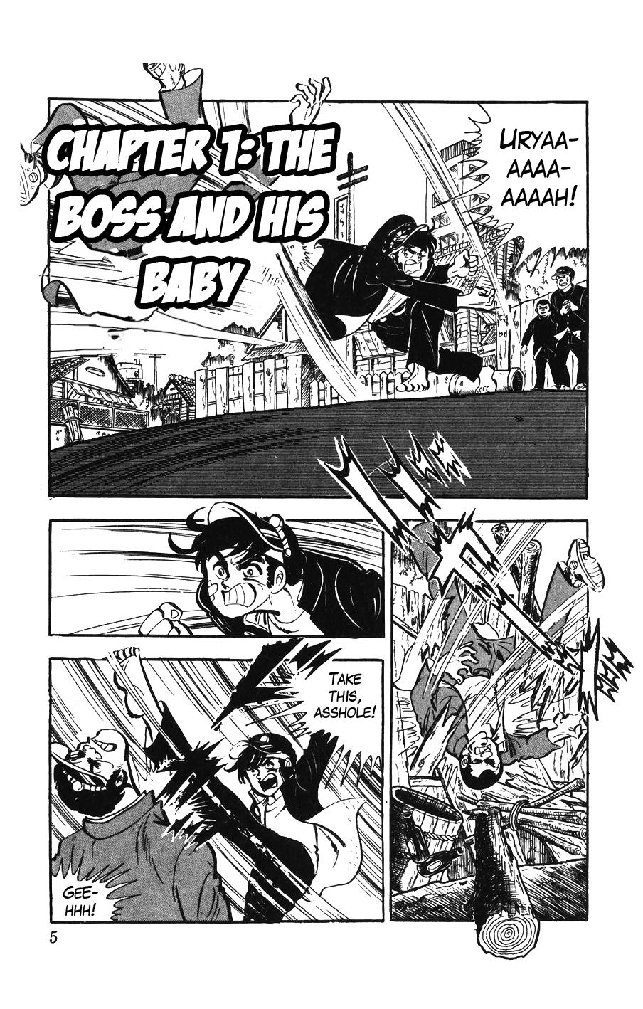 Ginjiro The Tough Kid - Vol.1 Chapter 1: The Boss And His Baby