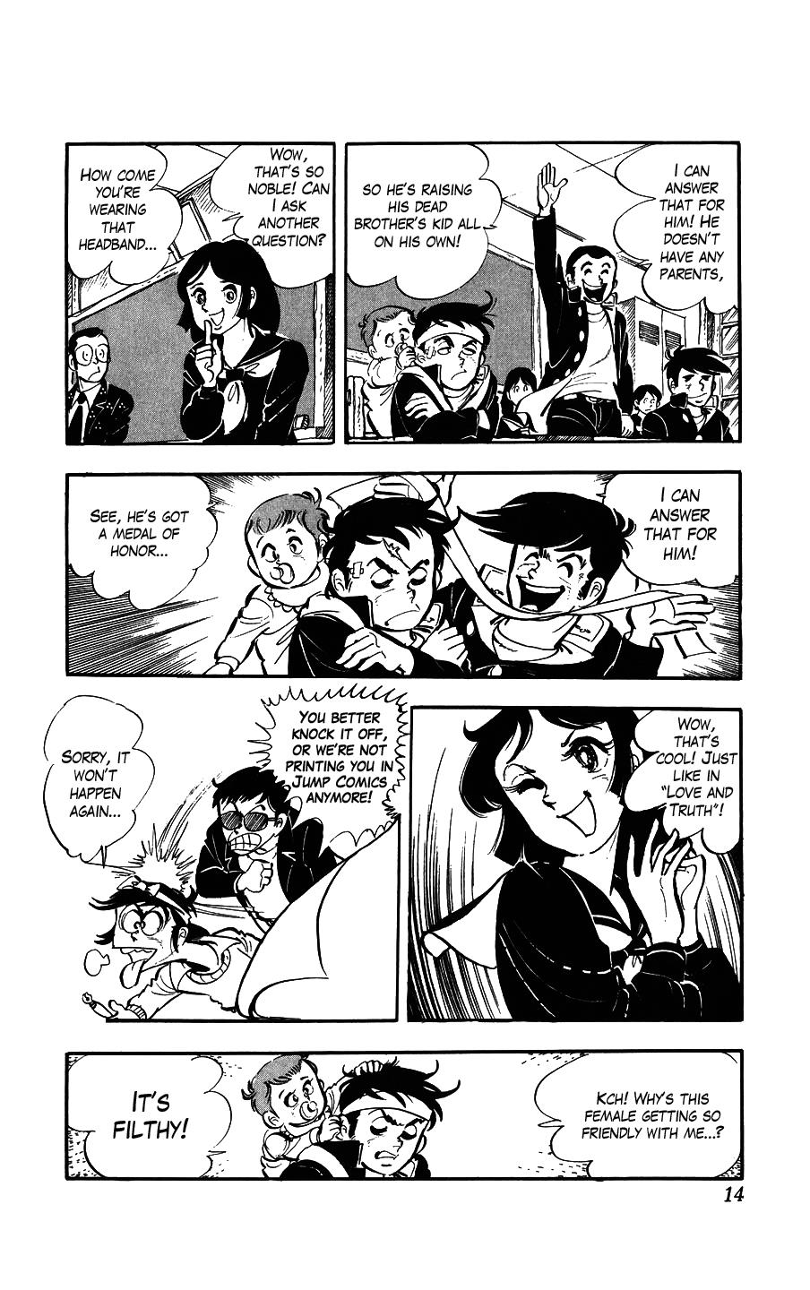 Ginjiro The Tough Kid - Vol.1 Chapter 1: The Boss And His Baby