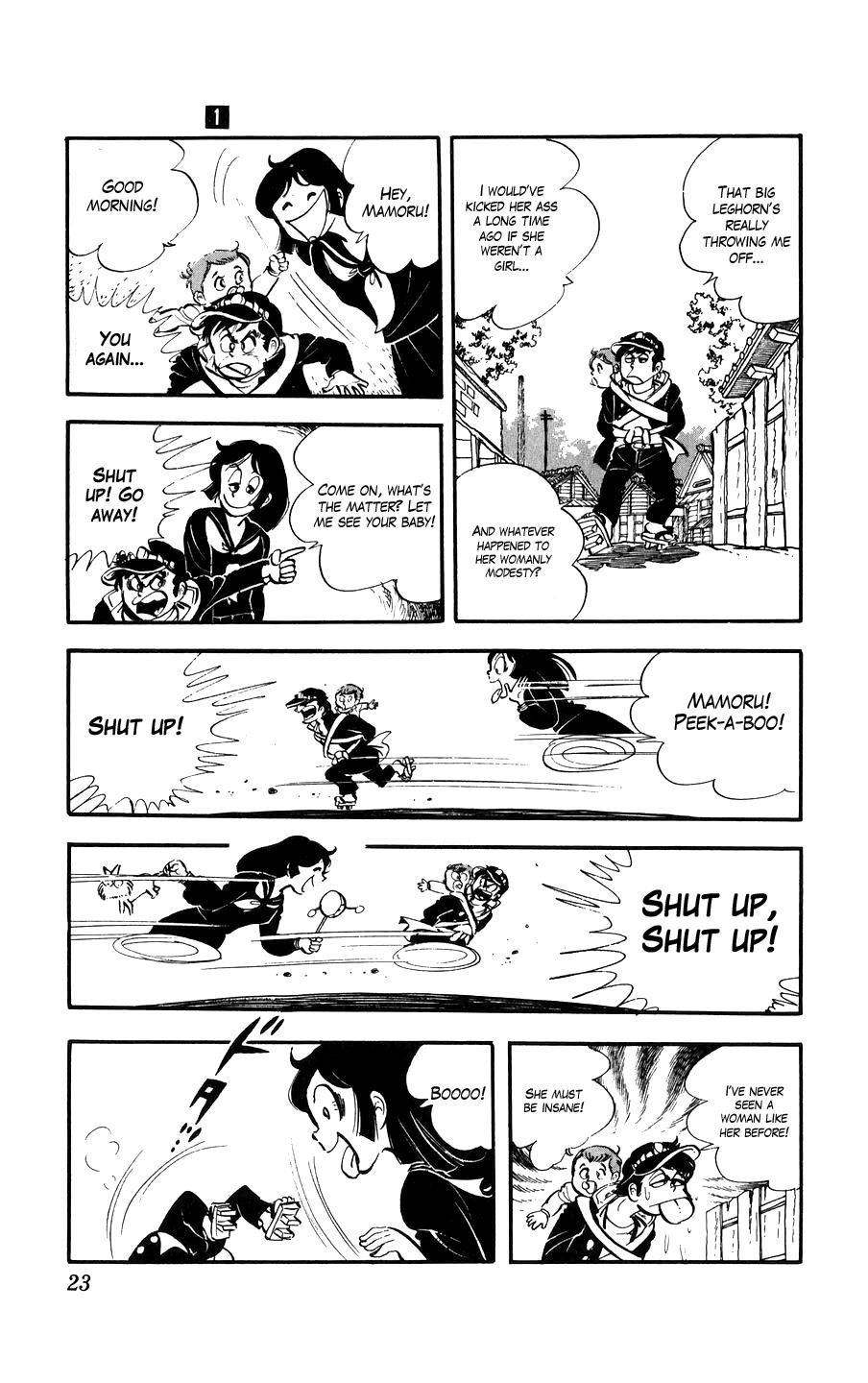 Ginjiro The Tough Kid - Vol.1 Chapter 1: The Boss And His Baby