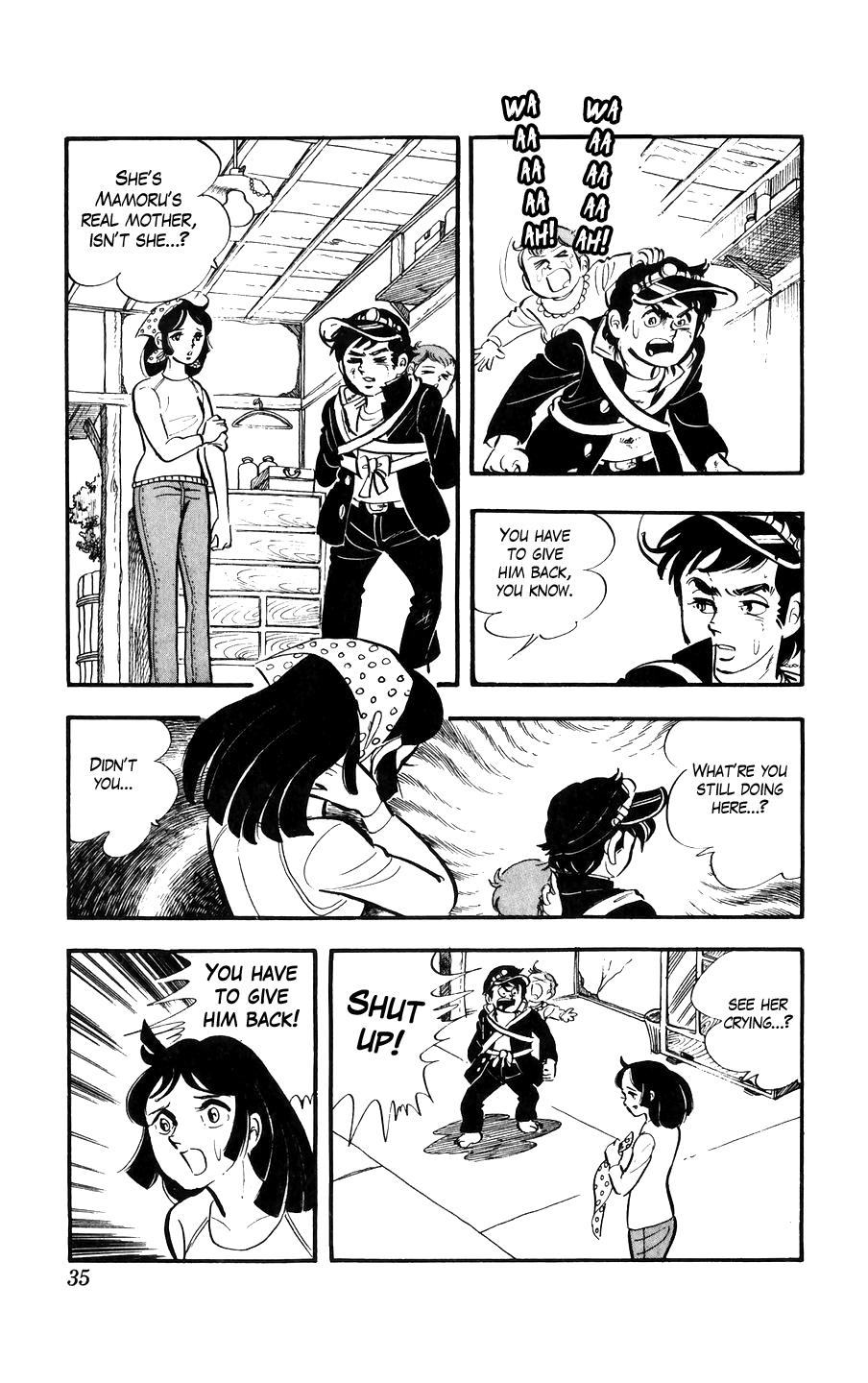 Ginjiro The Tough Kid - Vol.1 Chapter 1: The Boss And His Baby