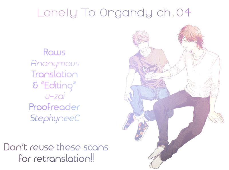 Lonely To Organdy - Vol.1 Chapter 4