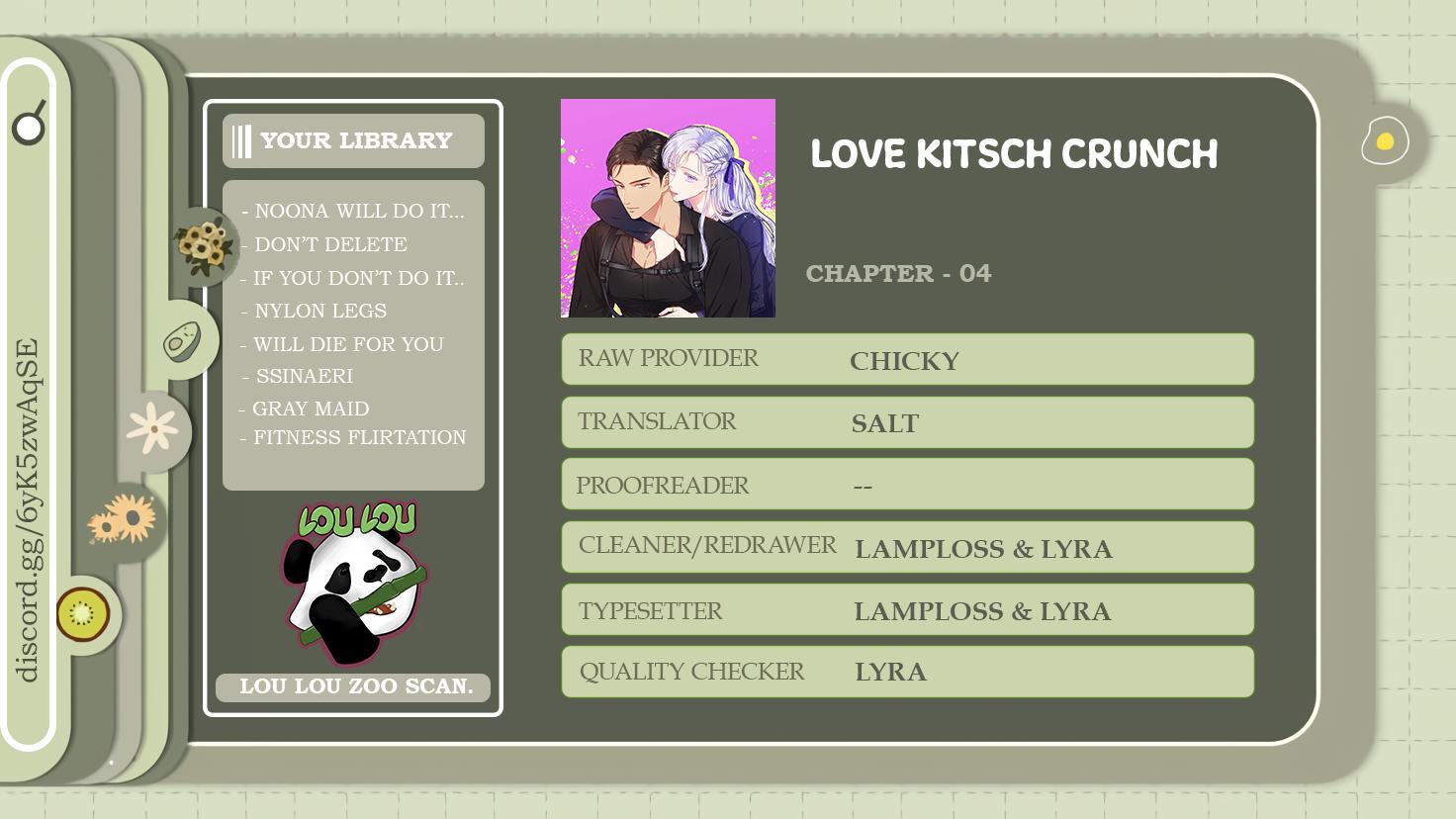 Love Kitsch Crunch - Chapter 4