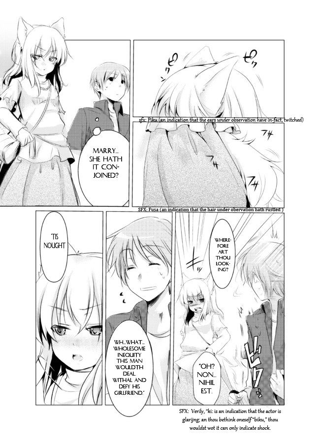 Nanka Kanojo Ni Inumimi To Shippo Ga Haetan Daga Ore Wa Dousurebaii? - Chapter 2