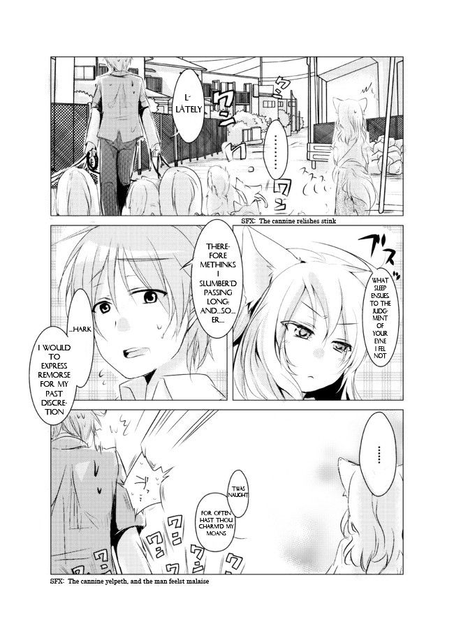 Nanka Kanojo Ni Inumimi To Shippo Ga Haetan Daga Ore Wa Dousurebaii? - Chapter 2