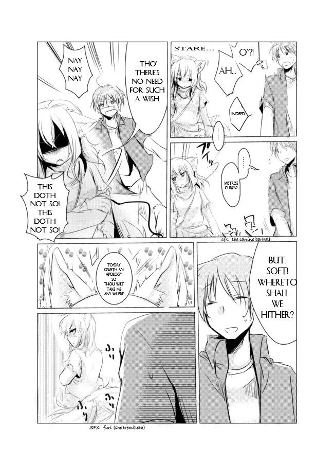 Nanka Kanojo Ni Inumimi To Shippo Ga Haetan Daga Ore Wa Dousurebaii? - Chapter 2