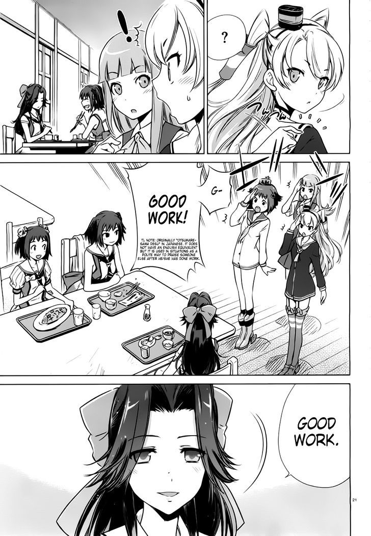 Kantai Collection - Kankore - Itsuka Shizuka Na Umi De - Vol.2 Chapter 8