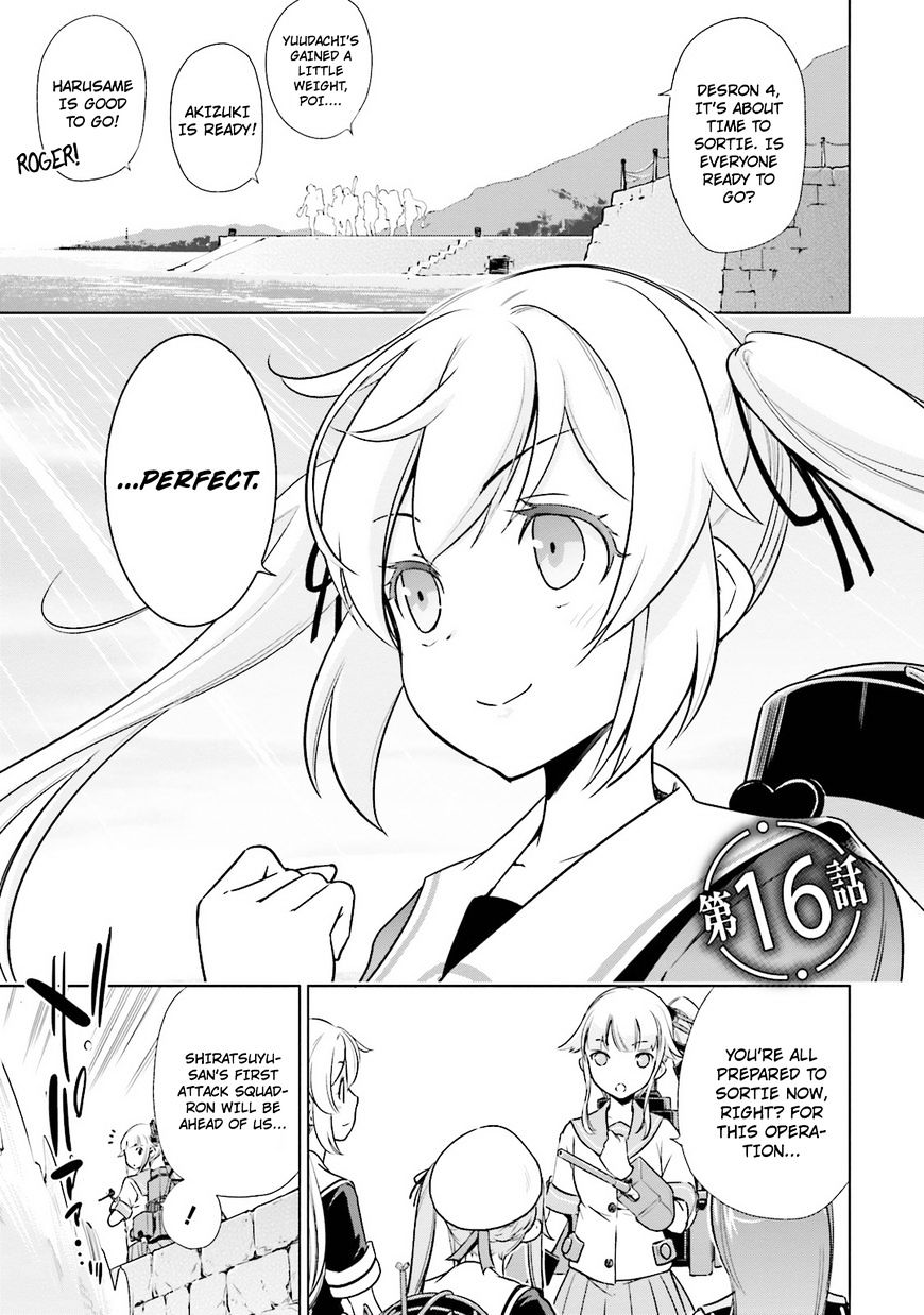 Kantai Collection - Kankore - Itsuka Shizuka Na Umi De - Chapter 16