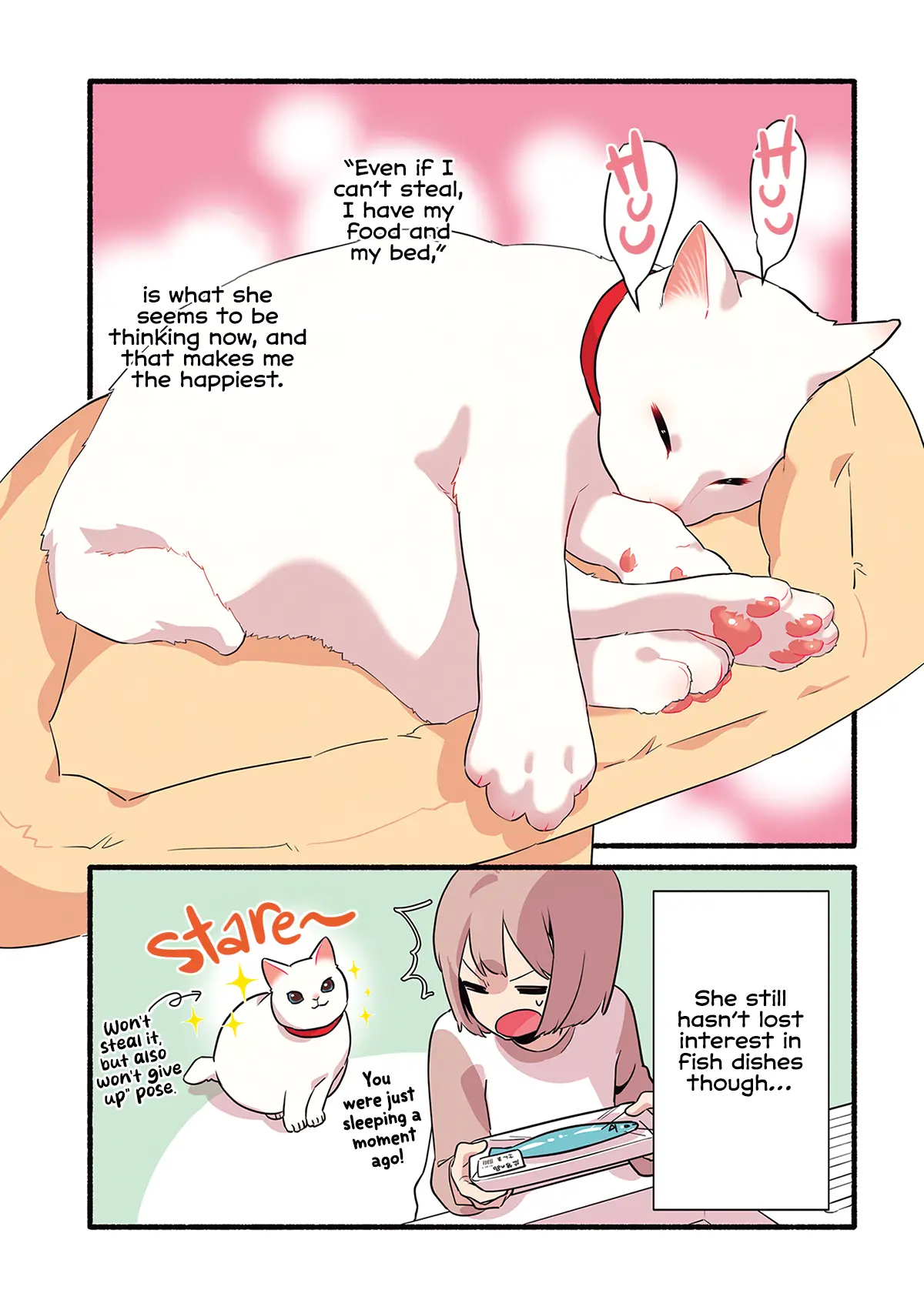 Aisaretagari No Shironeko Miko-San - Vol.1 Chapter 1.9: Part 9: Miko-San And Human Food