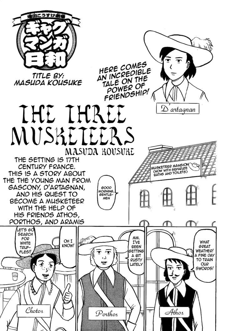 Gyagu Manga Biyori - Vol.9 Chapter 169 : The Three Musketeers