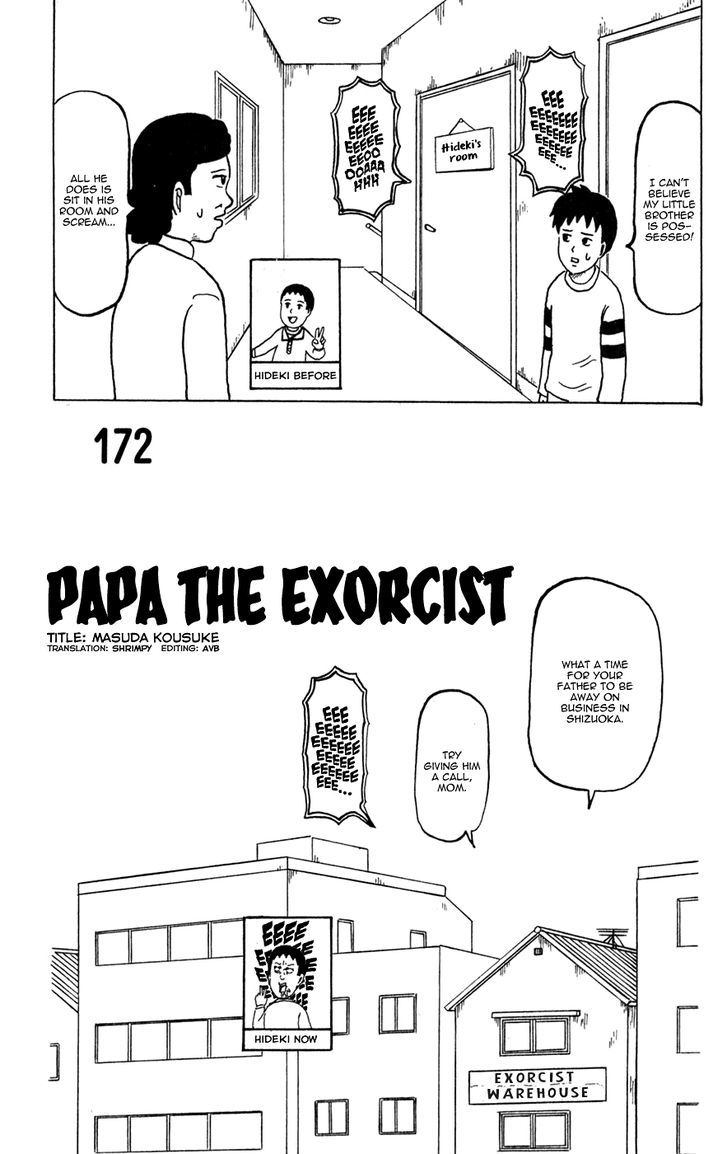 Gyagu Manga Biyori - Vol.9 Chapter 172 : Papa The Exorcist