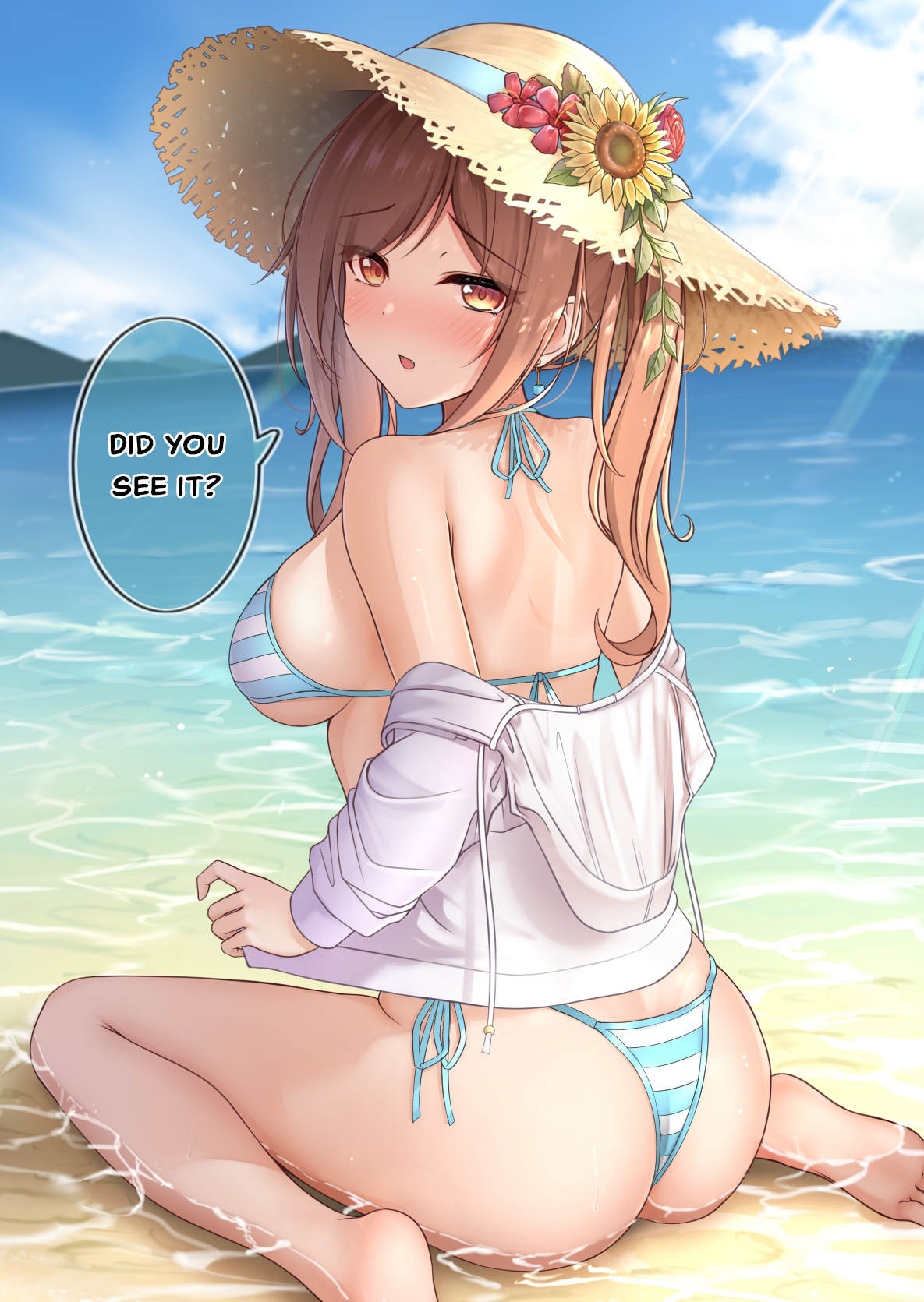 Namaiki Imouto-Chan - Vol.2 Chapter 10: Onii-Chan, You're Looking At My Bikini Too Much ♡