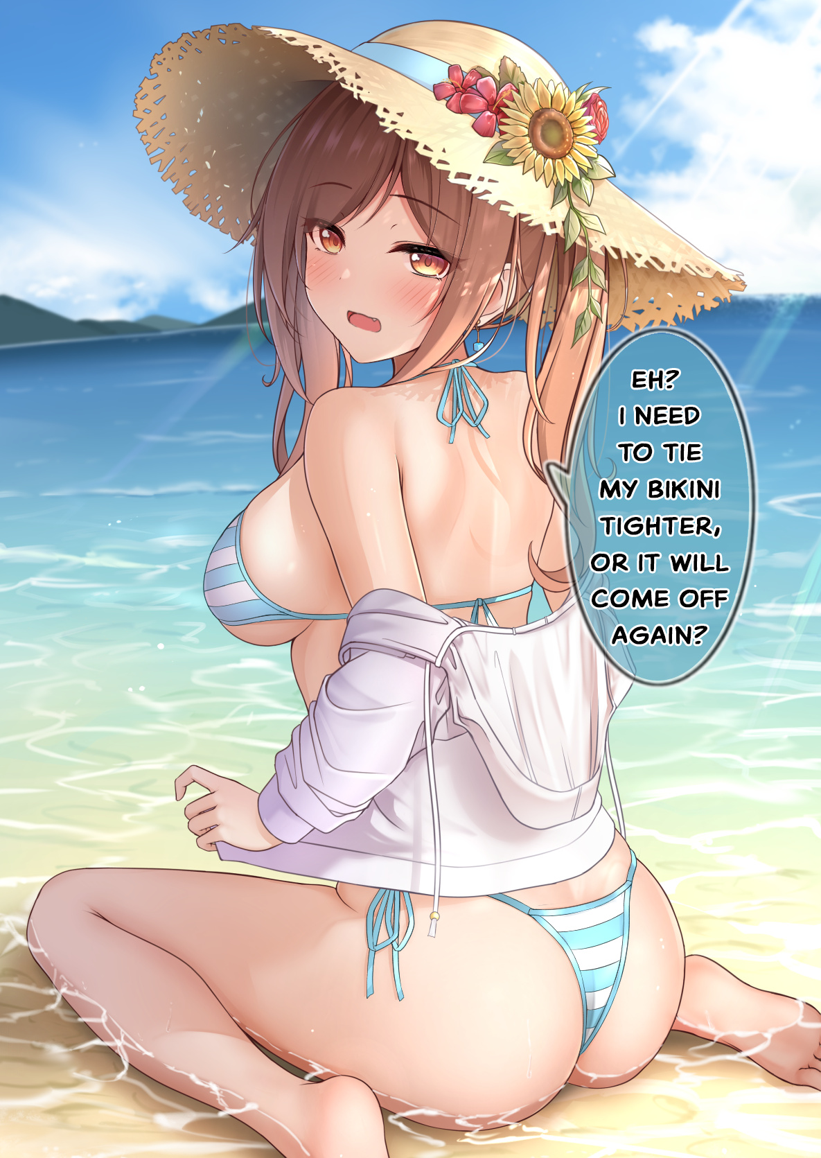 Namaiki Imouto-Chan - Vol.2 Chapter 10: Onii-Chan, You're Looking At My Bikini Too Much ♡