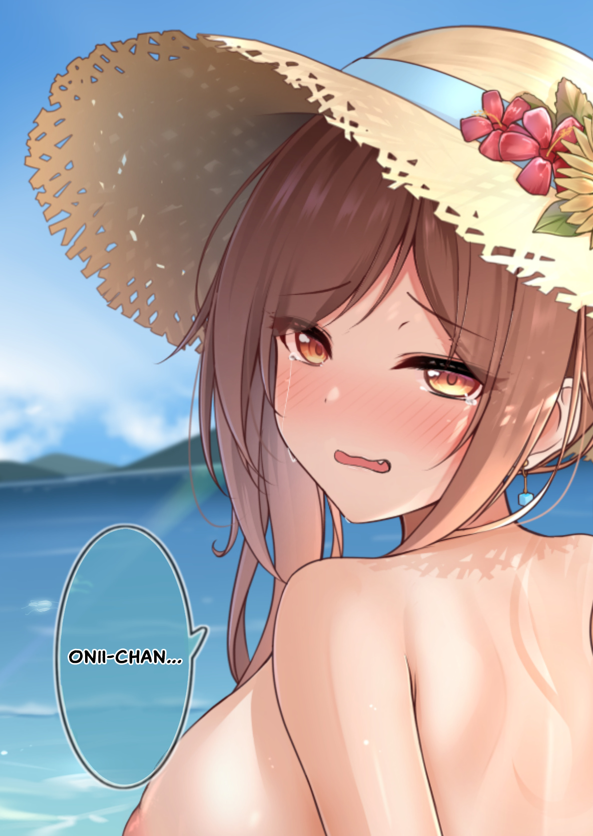 Namaiki Imouto-Chan - Vol.2 Chapter 10: Onii-Chan, You're Looking At My Bikini Too Much ♡