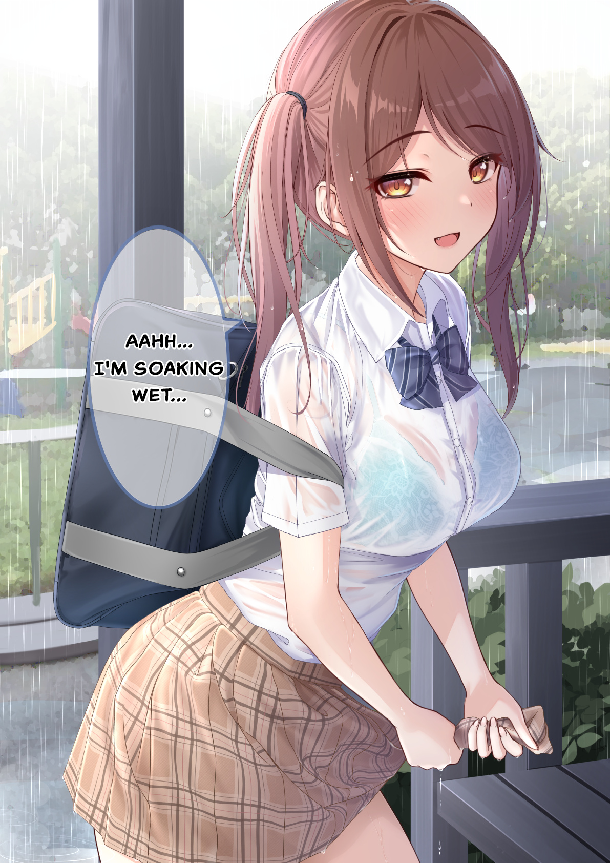 Namaiki Imouto-Chan - Vol.2 Chapter 6: Aahh... I'm Soaking Wet...