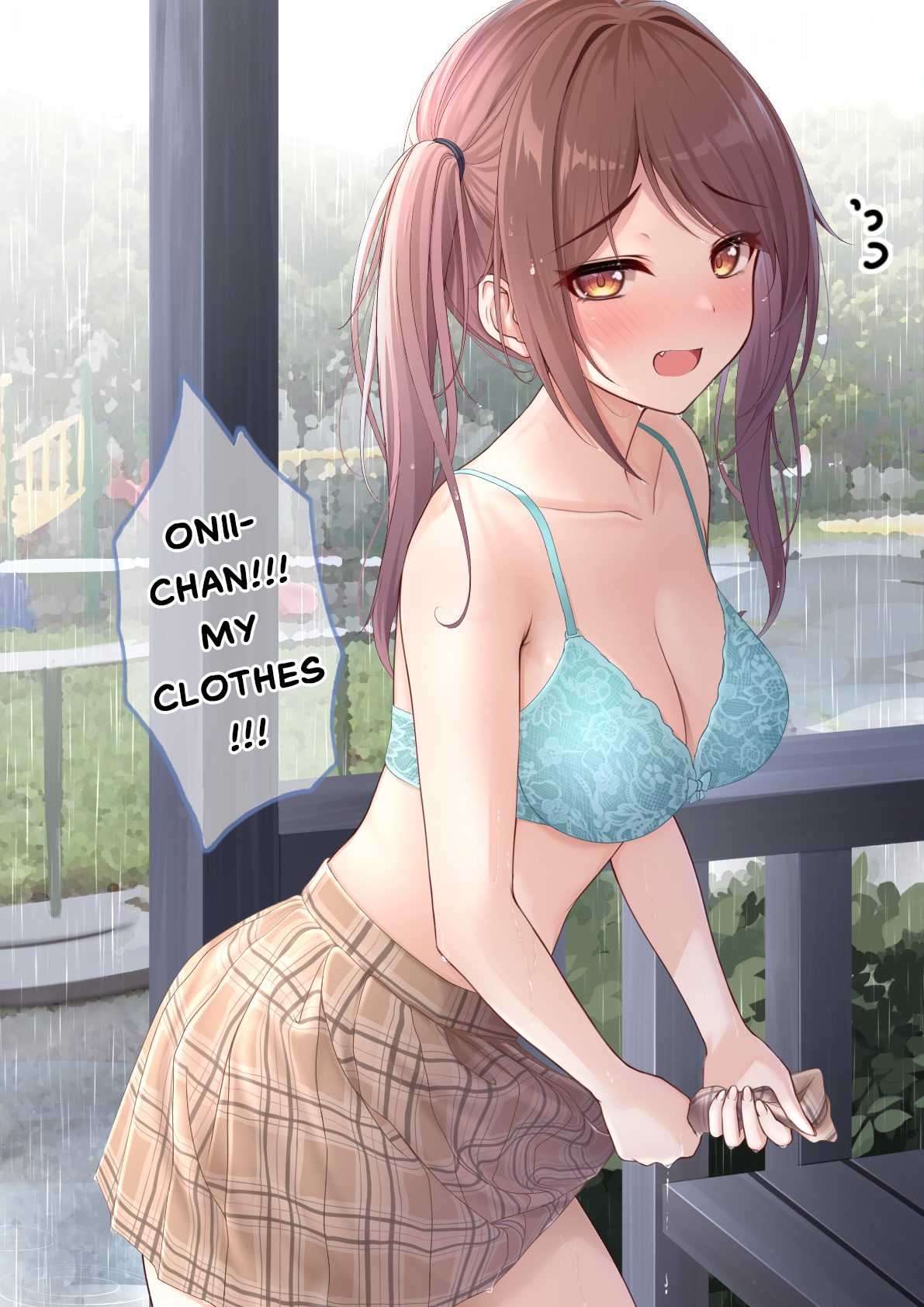 Namaiki Imouto-Chan - Vol.2 Chapter 6: Aahh... I'm Soaking Wet...