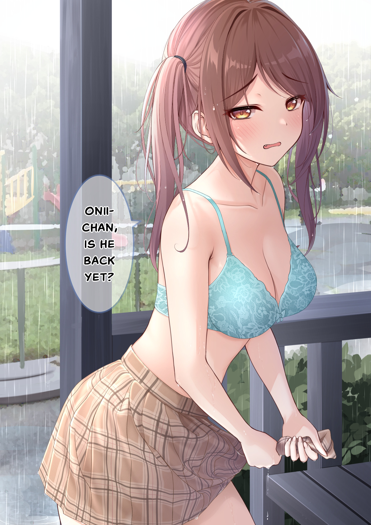 Namaiki Imouto-Chan - Vol.2 Chapter 6: Aahh... I'm Soaking Wet...