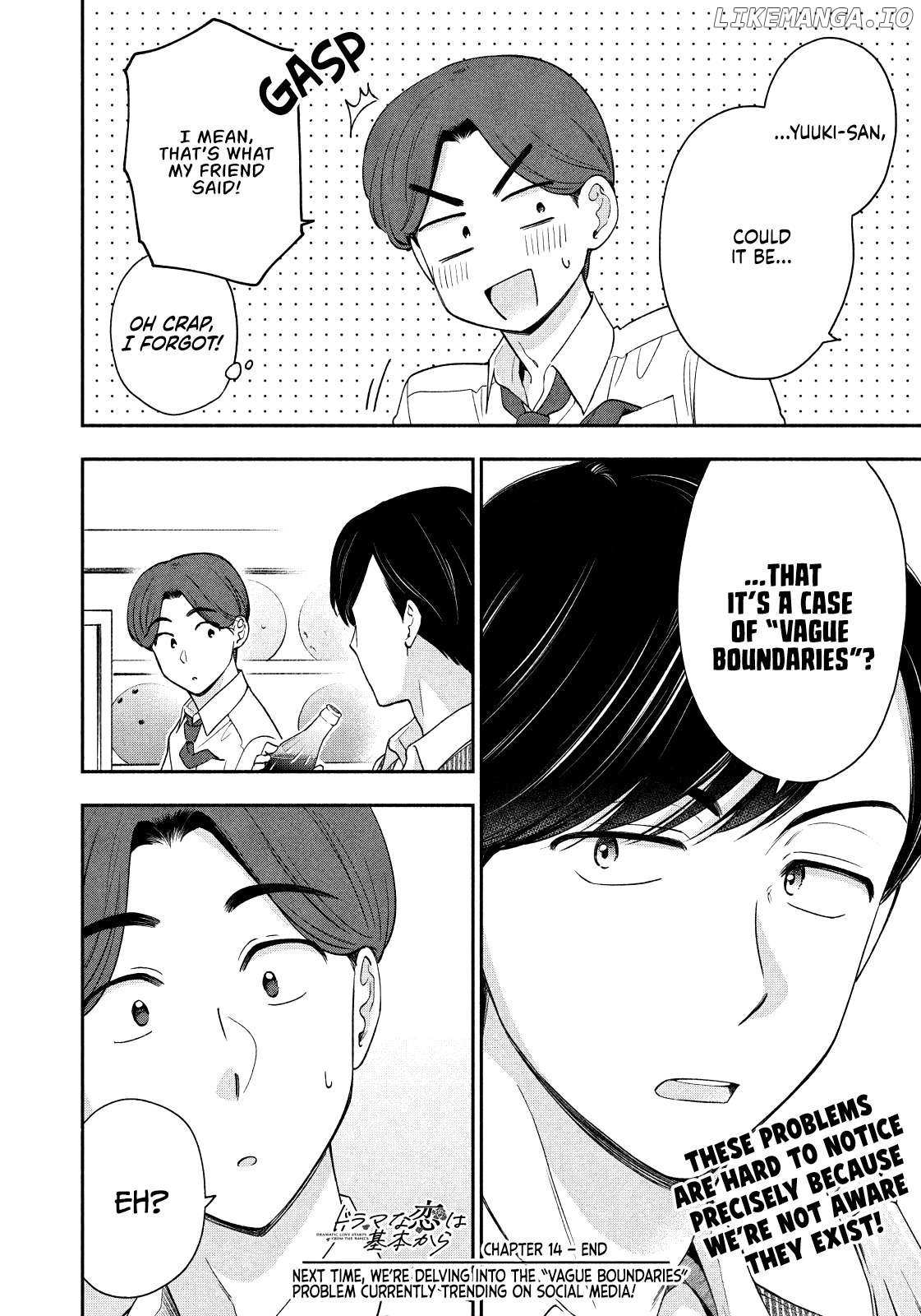 Drama Na Koi Wa Kihon Kara - Chapter 14