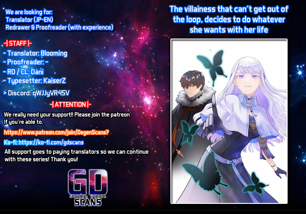 The Villainess, Stuck In A Loop, Decides To Give Up And Live As She Pleases! - Vol.1 Chapter 2.2