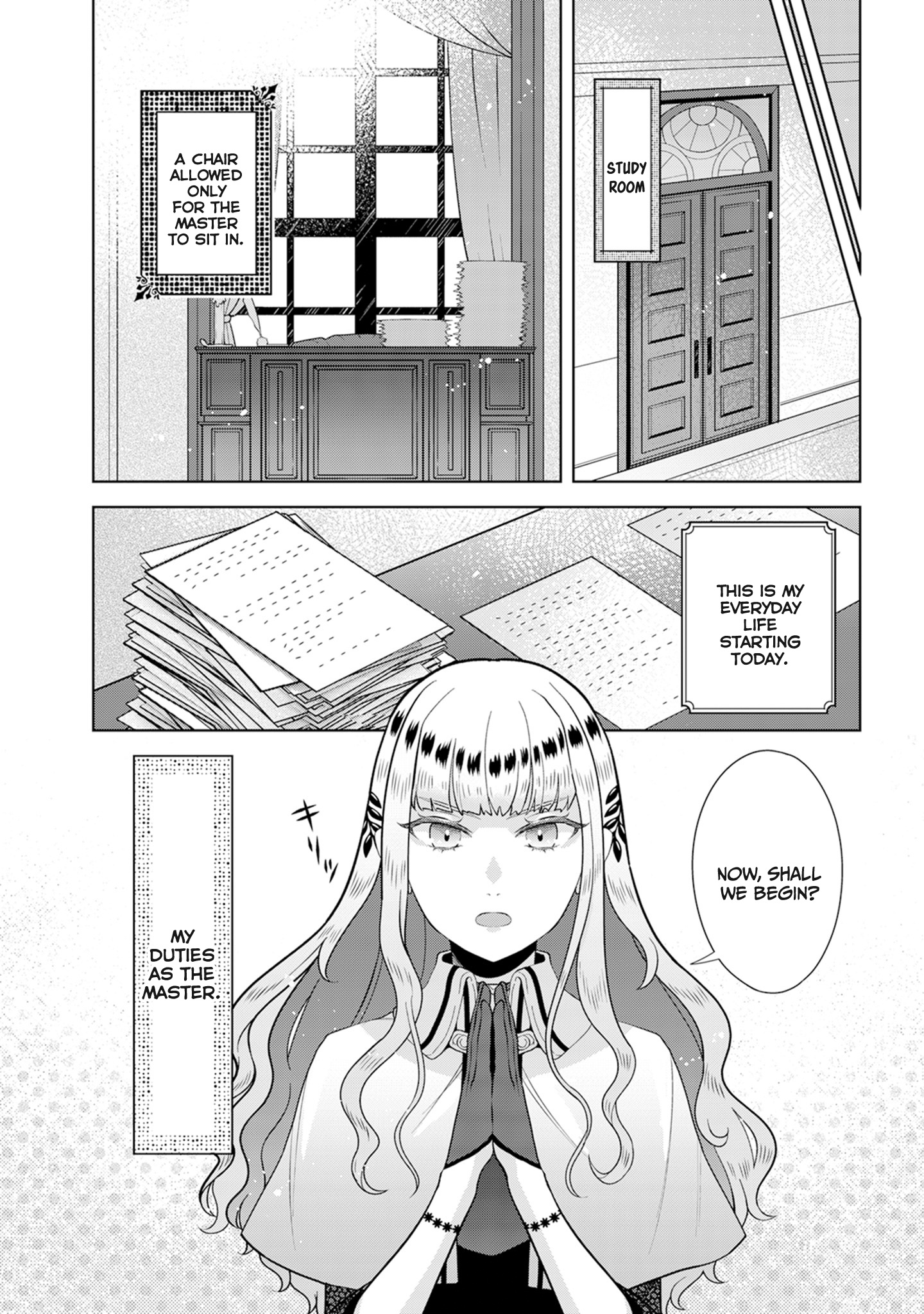 The Villainess, Stuck In A Loop, Decides To Give Up And Live As She Pleases! - Vol.1 Chapter 3: Head Of The Family Day (1)