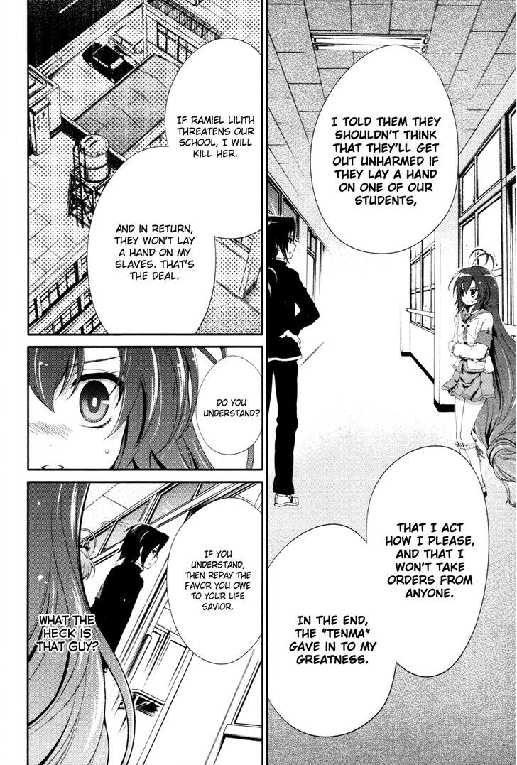 Itsuka Tenma No Kuro Usagi - Vol.3 Chapter 15 : Jet Black And Deep Crimson