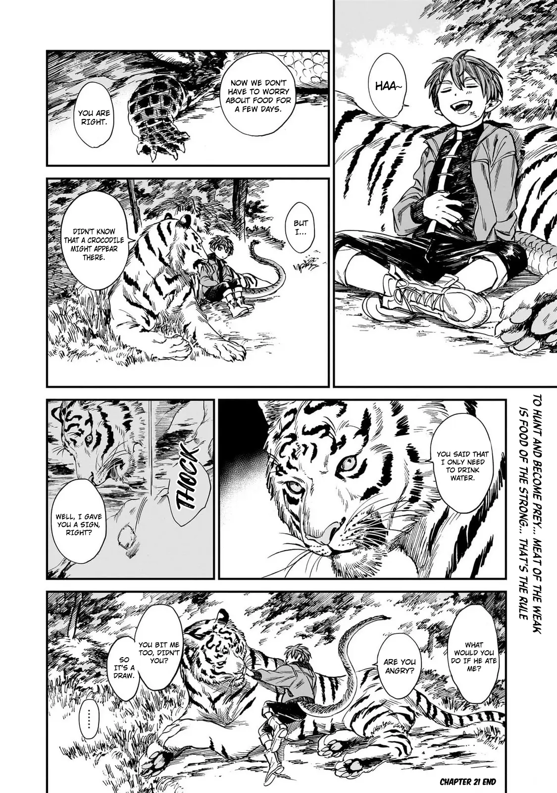 The Tiger Still Won't Eat The Dragon - Vol.3 Chapter 21: Predators