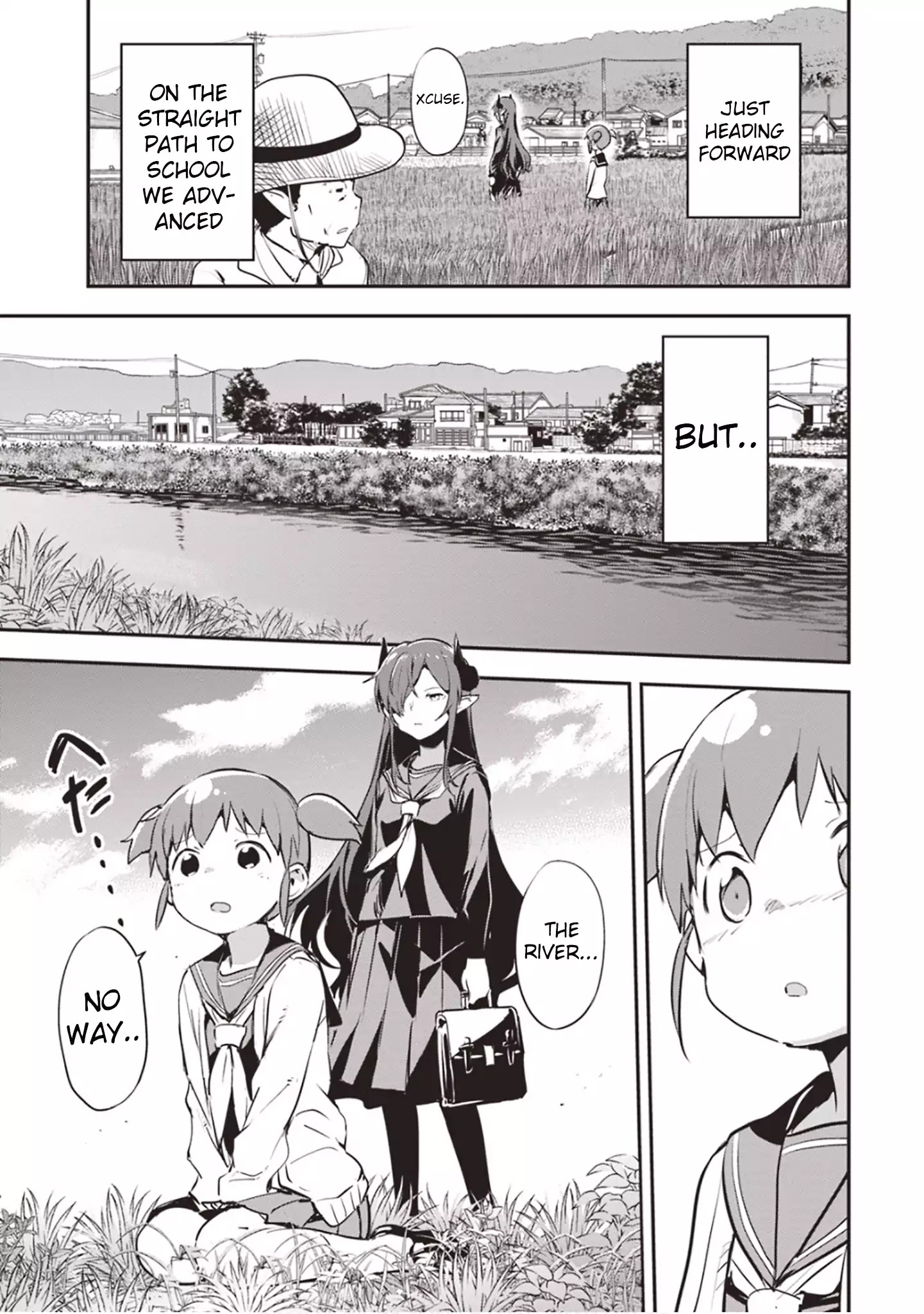 Piyoko To Makai Machi No Hime-Sama - Chapter 3: Piyoko, The Princess, And The Way To School