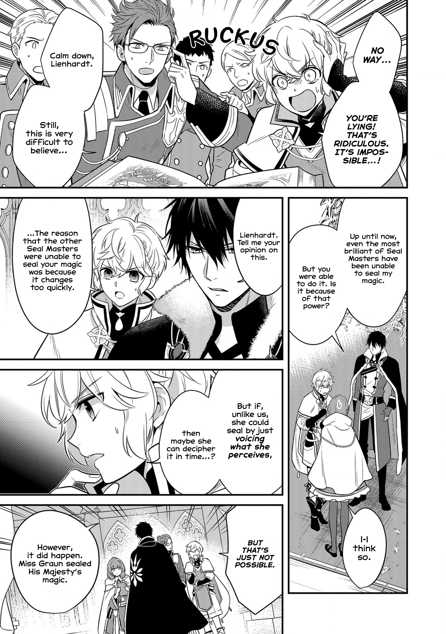 The Tyrannical Holy King Wants To Dote On The Cheat Girl, But Right Now She's Too Obsessed With Magic!!! - Vol.1 Chapter 2: Sealing For The First Time