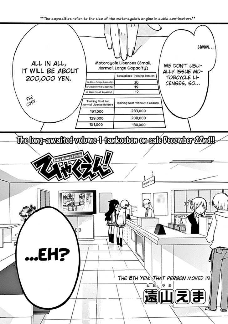 Hyakuen! - Chapter 8 : That Person Moved In