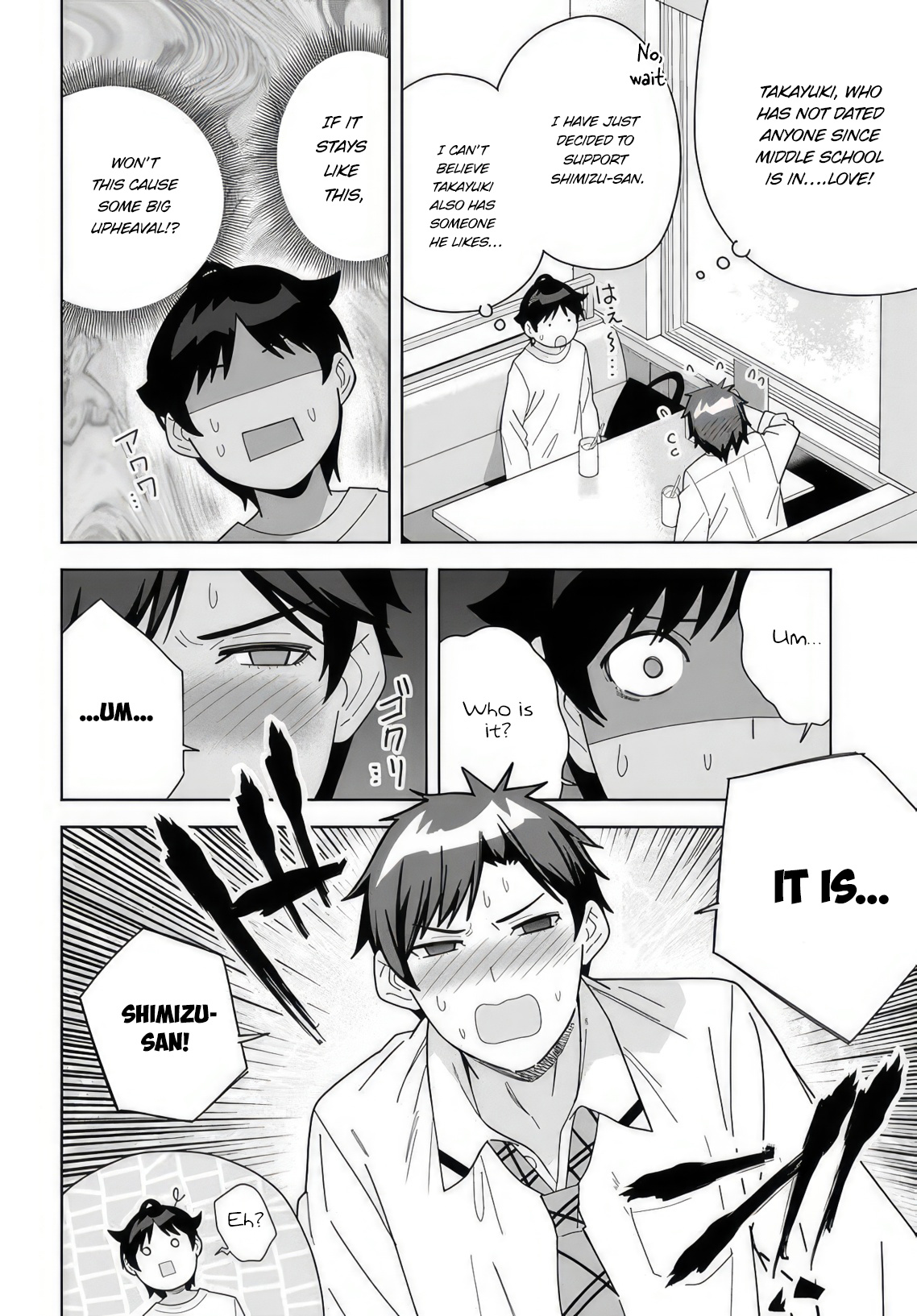 Classmate No Moto Idol Ga, Tonikaku Kyodou Fushin Nan Desu - Vol.1 Chapter 9: I Need Some Advice.