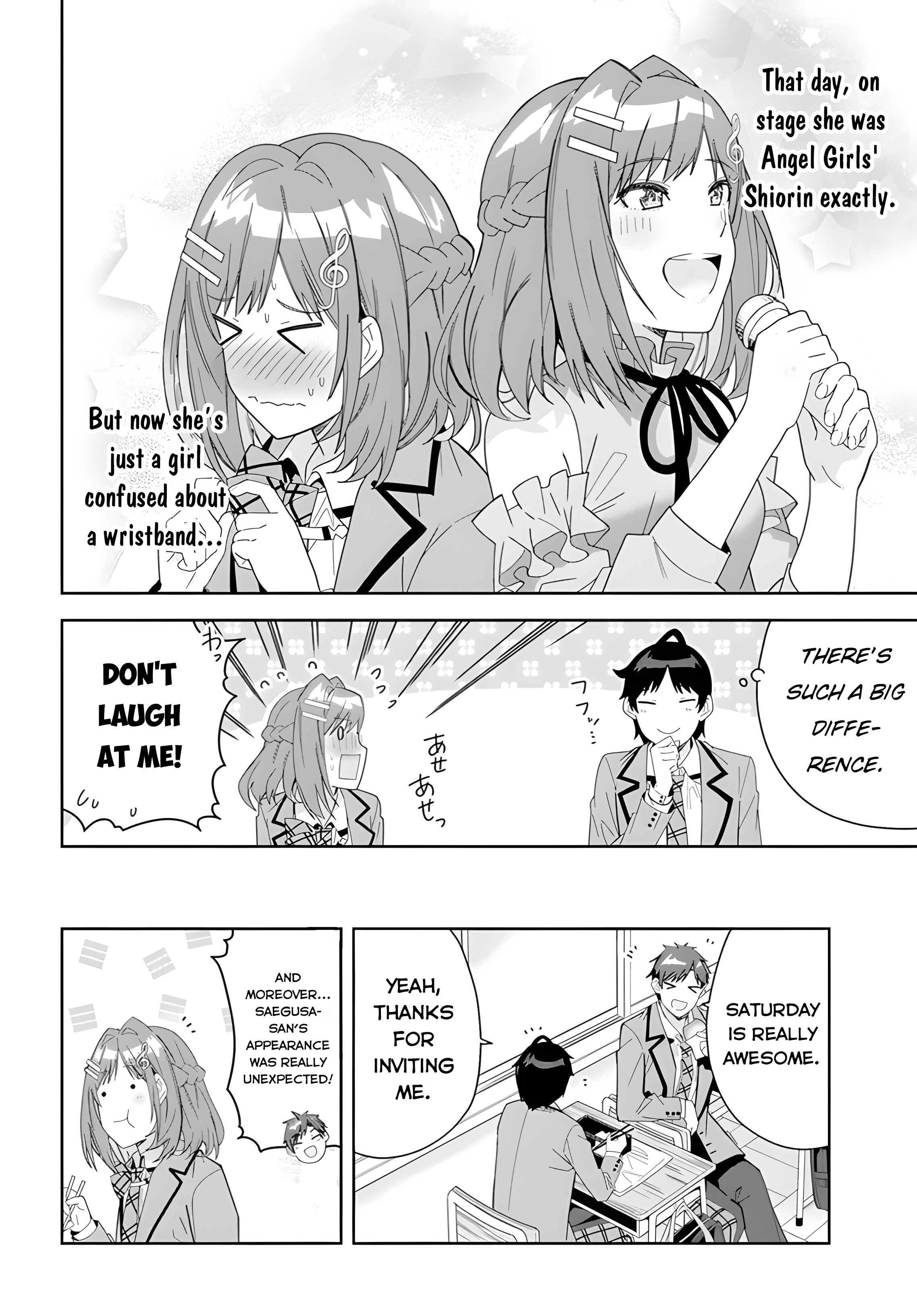 Classmate No Moto Idol Ga, Tonikaku Kyodou Fushin Nan Desu - Vol.1 Chapter 3: Special Fingers