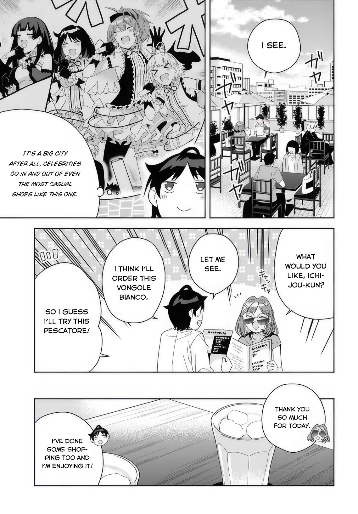 Classmate No Moto Idol Ga, Tonikaku Kyodou Fushin Nan Desu - Chapter 6: Date...?