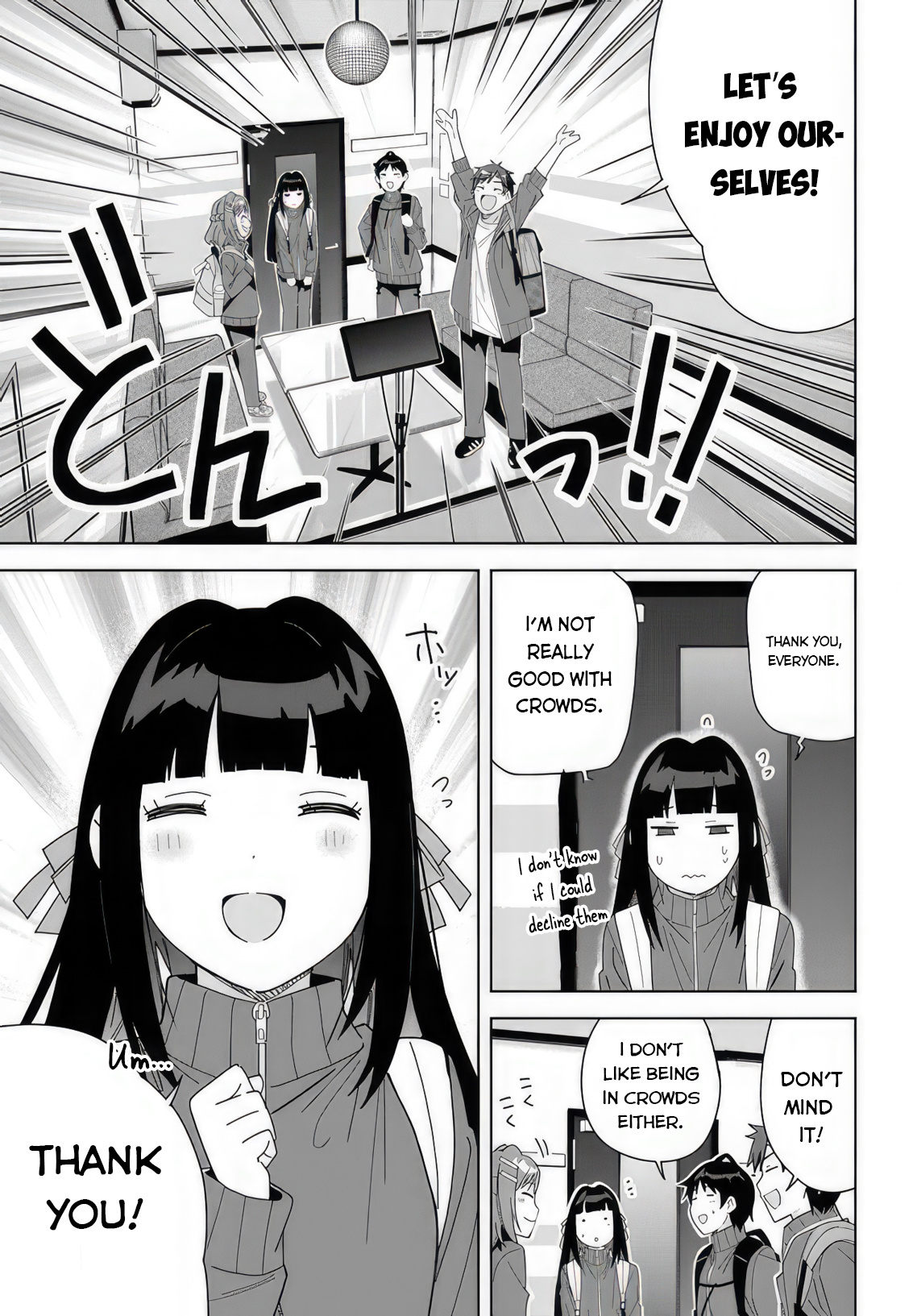 Classmate No Moto Idol Ga, Tonikaku Kyodou Fushin Nan Desu - Vol.1 Chapter 5: Karaoke Party