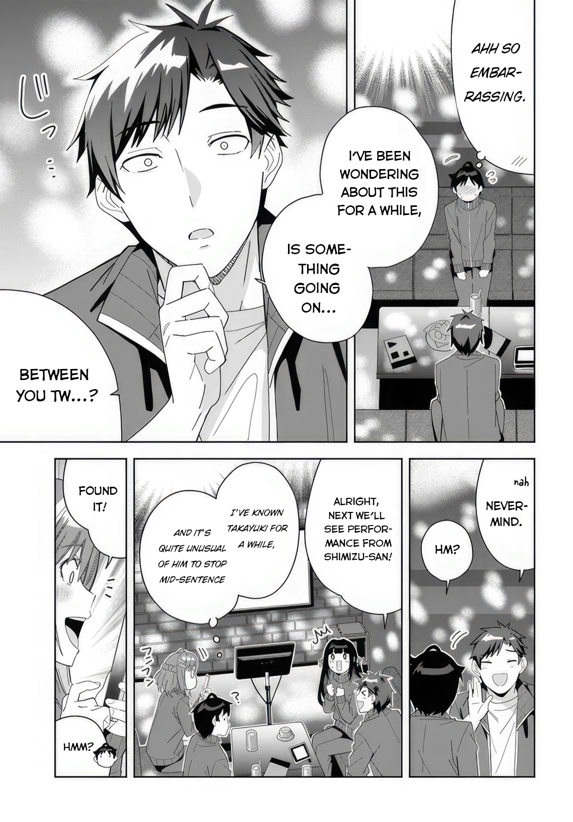 Classmate No Moto Idol Ga, Tonikaku Kyodou Fushin Nan Desu - Vol.1 Chapter 5: Karaoke Party