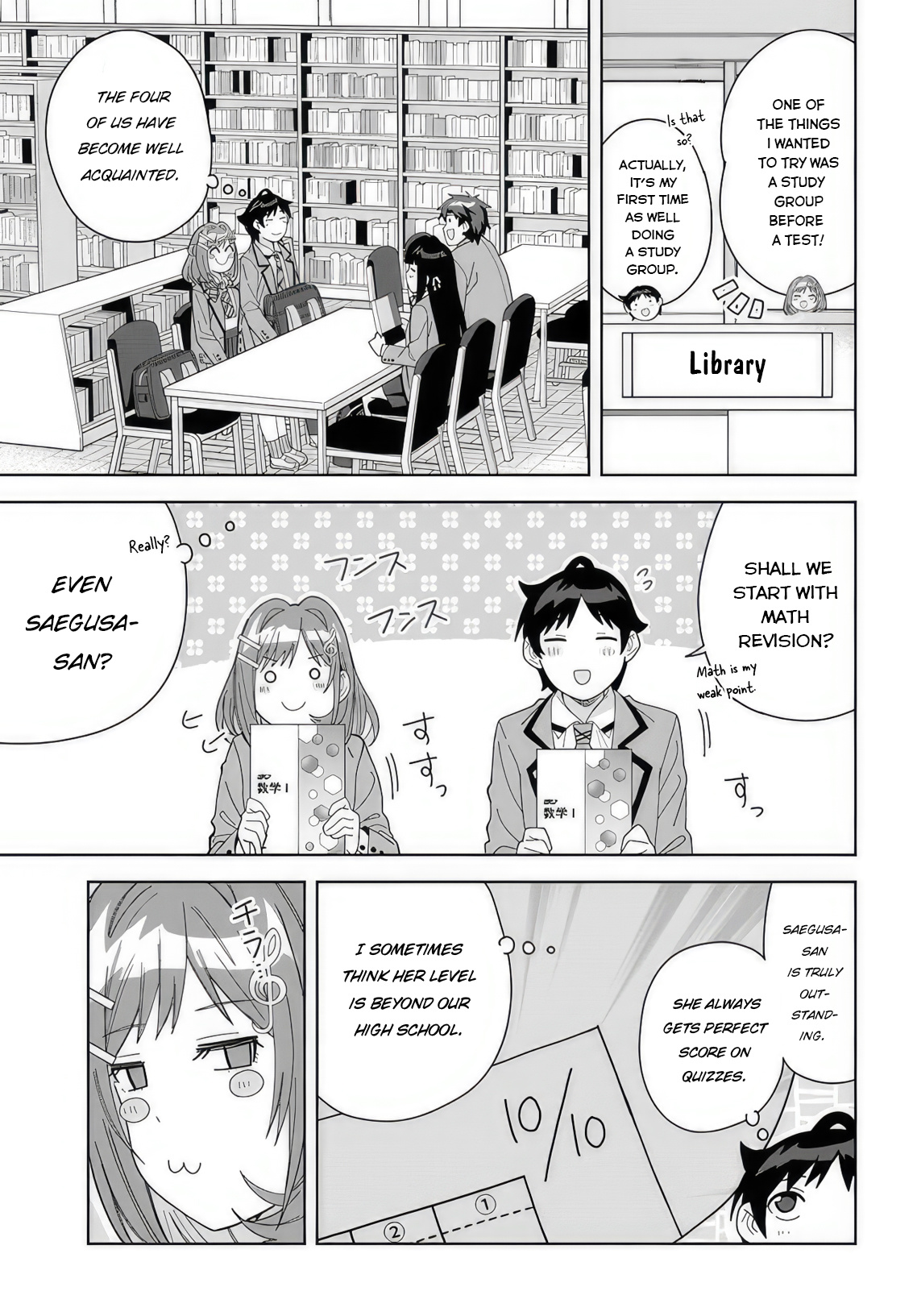 Classmate No Moto Idol Ga, Tonikaku Kyodou Fushin Nan Desu - Chapter 8: Let's Have A Study Group For The Test!