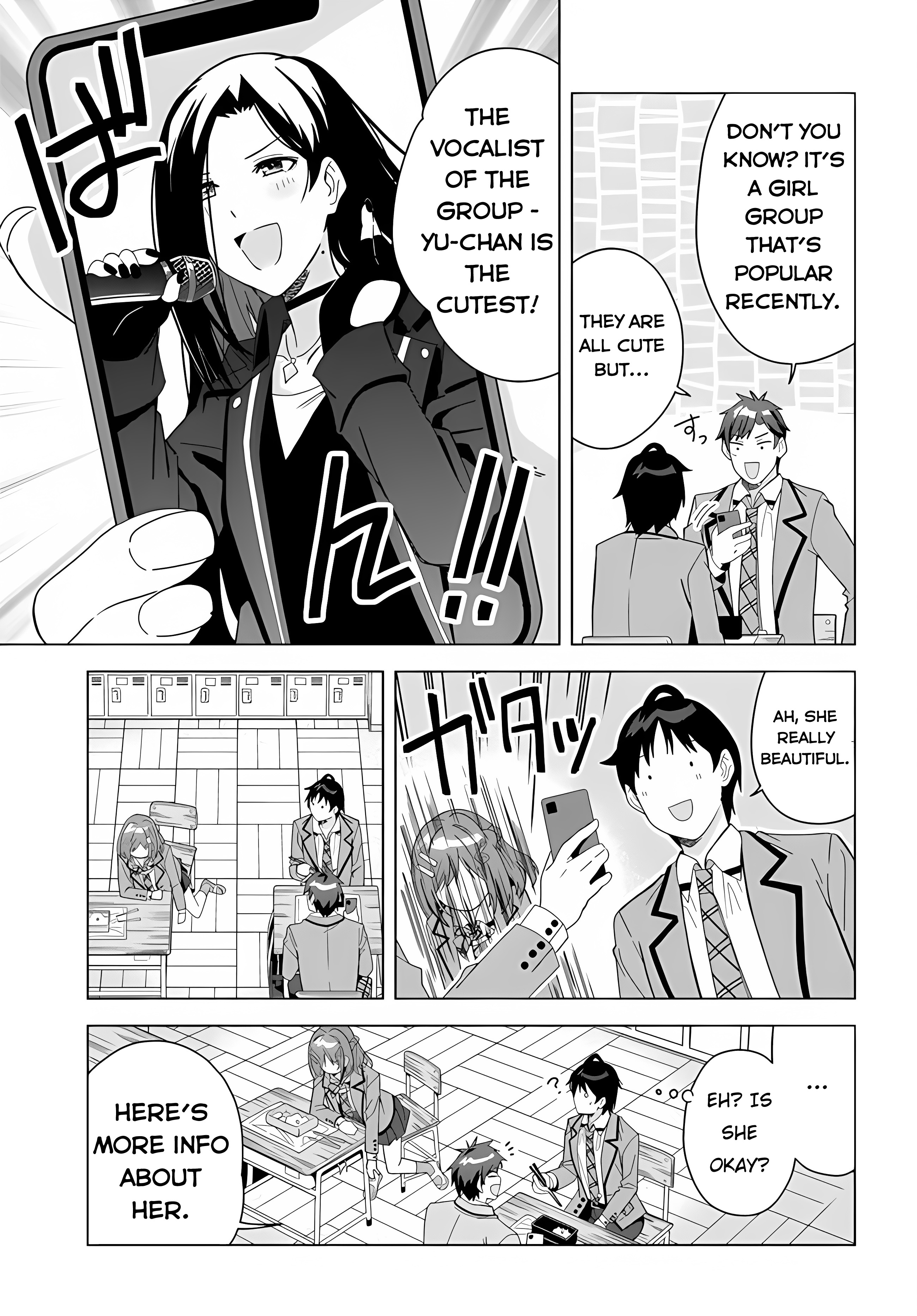 Classmate No Moto Idol Ga, Tonikaku Kyodou Fushin Nan Desu - Vol.1 Chapter 1