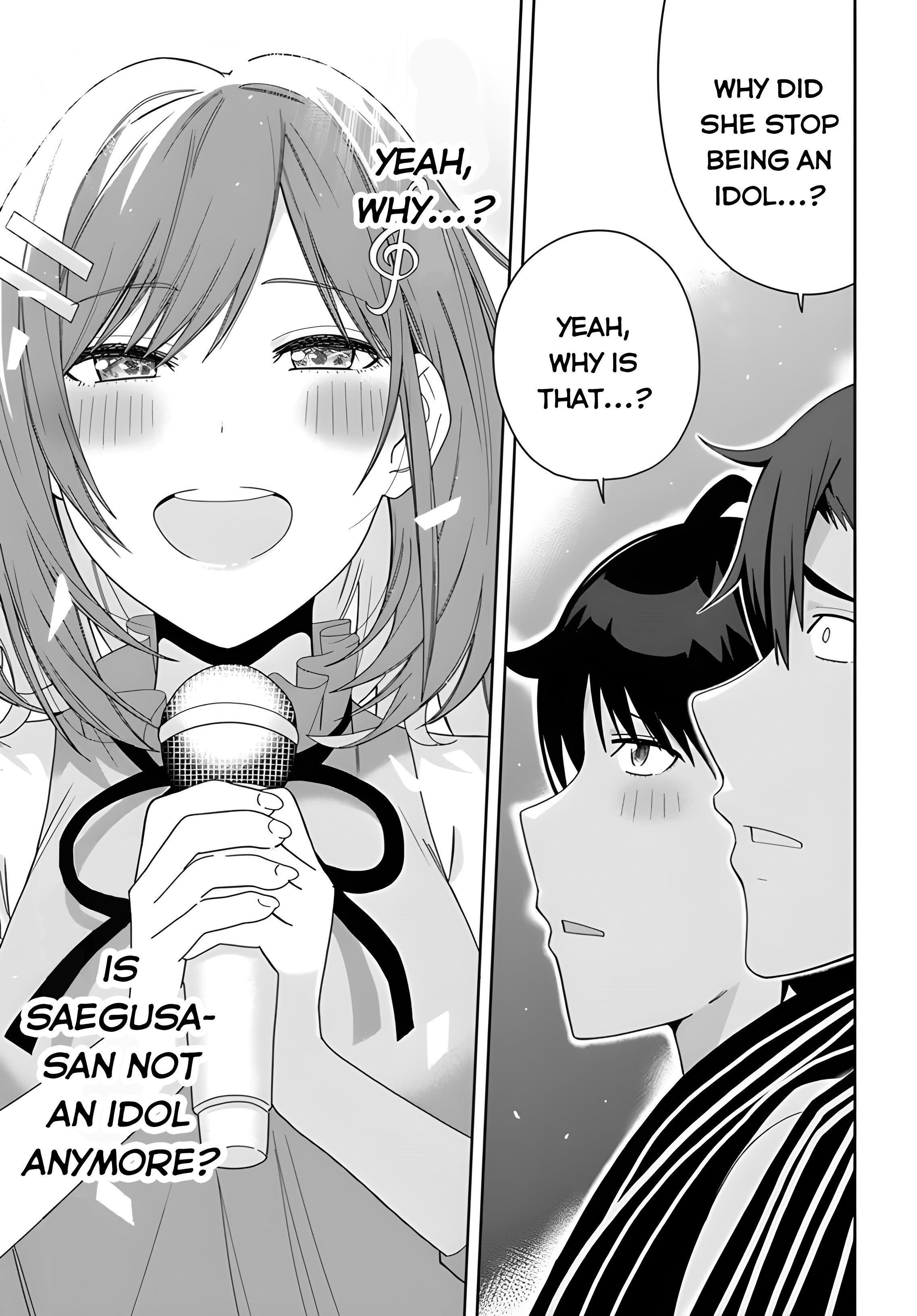 Classmate No Moto Idol Ga, Tonikaku Kyodou Fushin Nan Desu - Vol.1 Chapter 2: Your Singing Voice