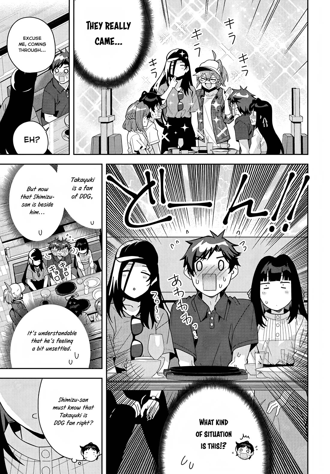 Classmate No Moto Idol Ga, Tonikaku Kyodou Fushin Nan Desu - Chapter 18: Suprised At The Family Restaurant!?