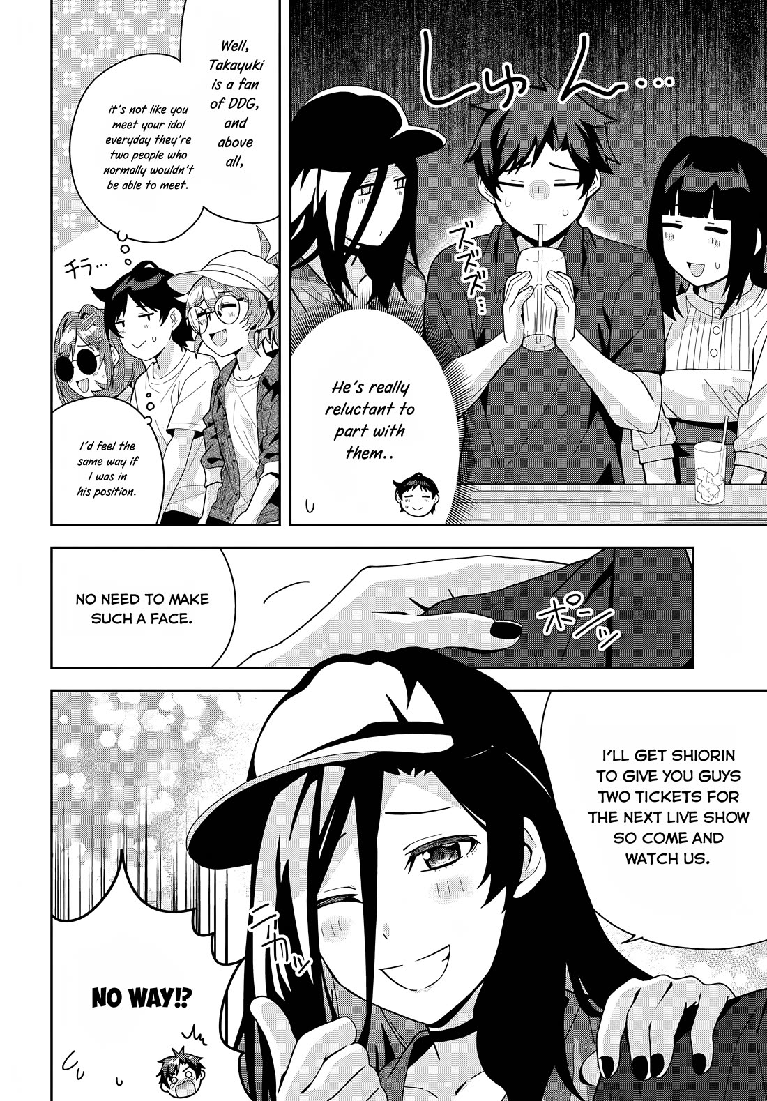 Classmate No Moto Idol Ga, Tonikaku Kyodou Fushin Nan Desu - Chapter 18: Suprised At The Family Restaurant!?